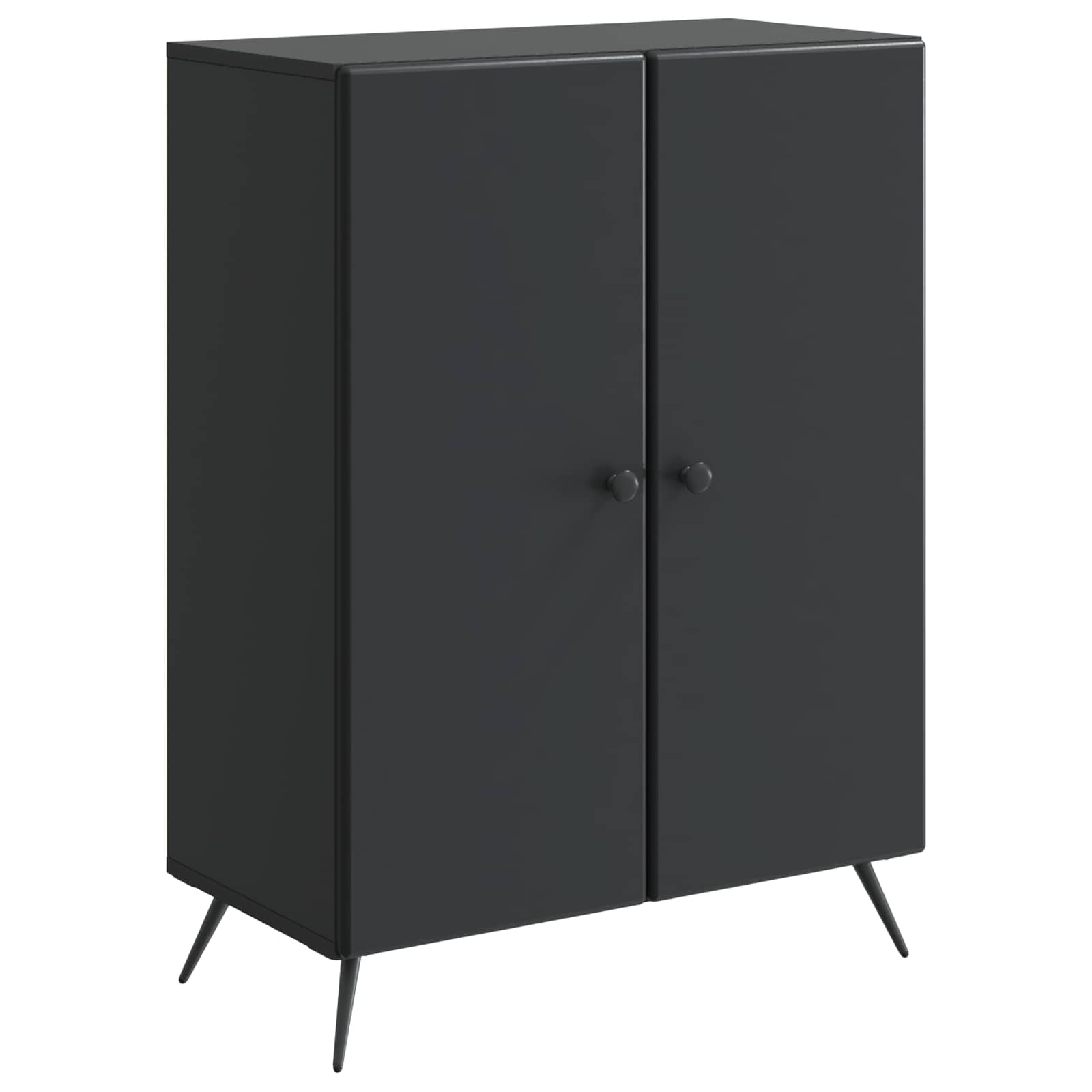 Kabalas Juoda 66 x 34,5 x 90 cm Apdirbta mediena
