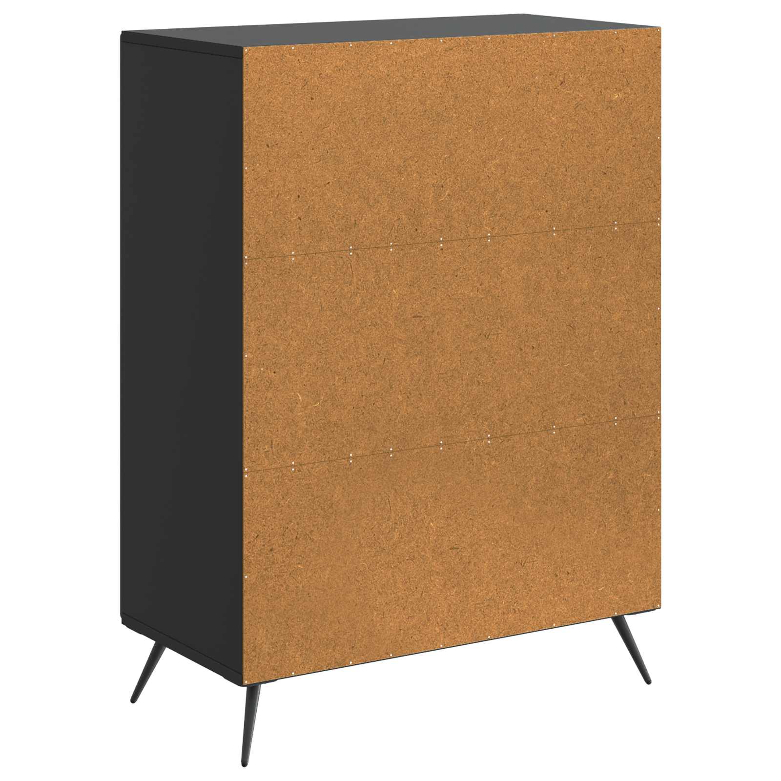 Kabalas Juoda 66 x 34,5 x 90 cm Apdirbta mediena