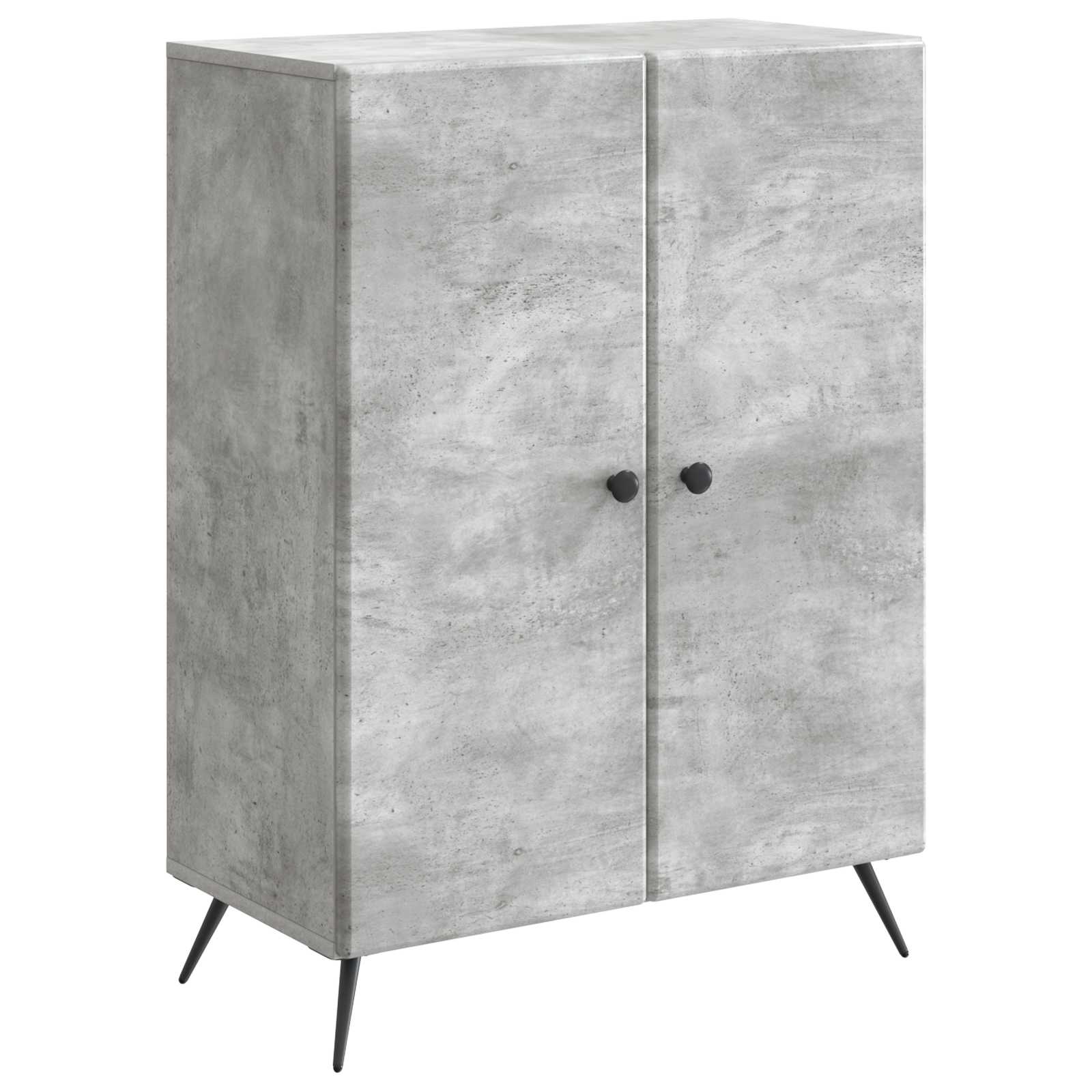 Kabalas Betono pilka 66 x 34,5 x 90 cm Apdirbta mediena