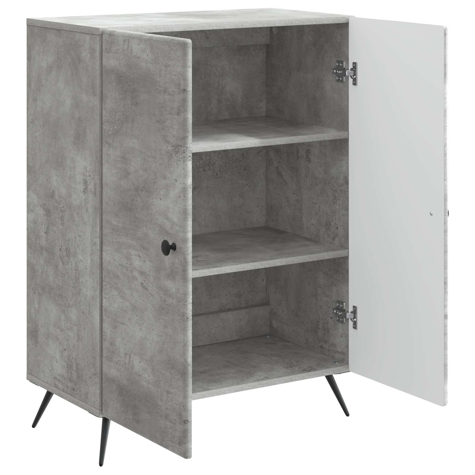 Kabalas Betono pilka 66 x 34,5 x 90 cm Apdirbta mediena