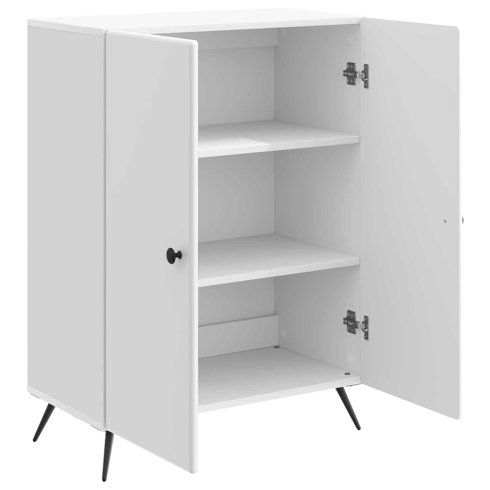 Kabalas Itin blizgi balta 66 x 34,5 x 90 cm Apdirbta mediena