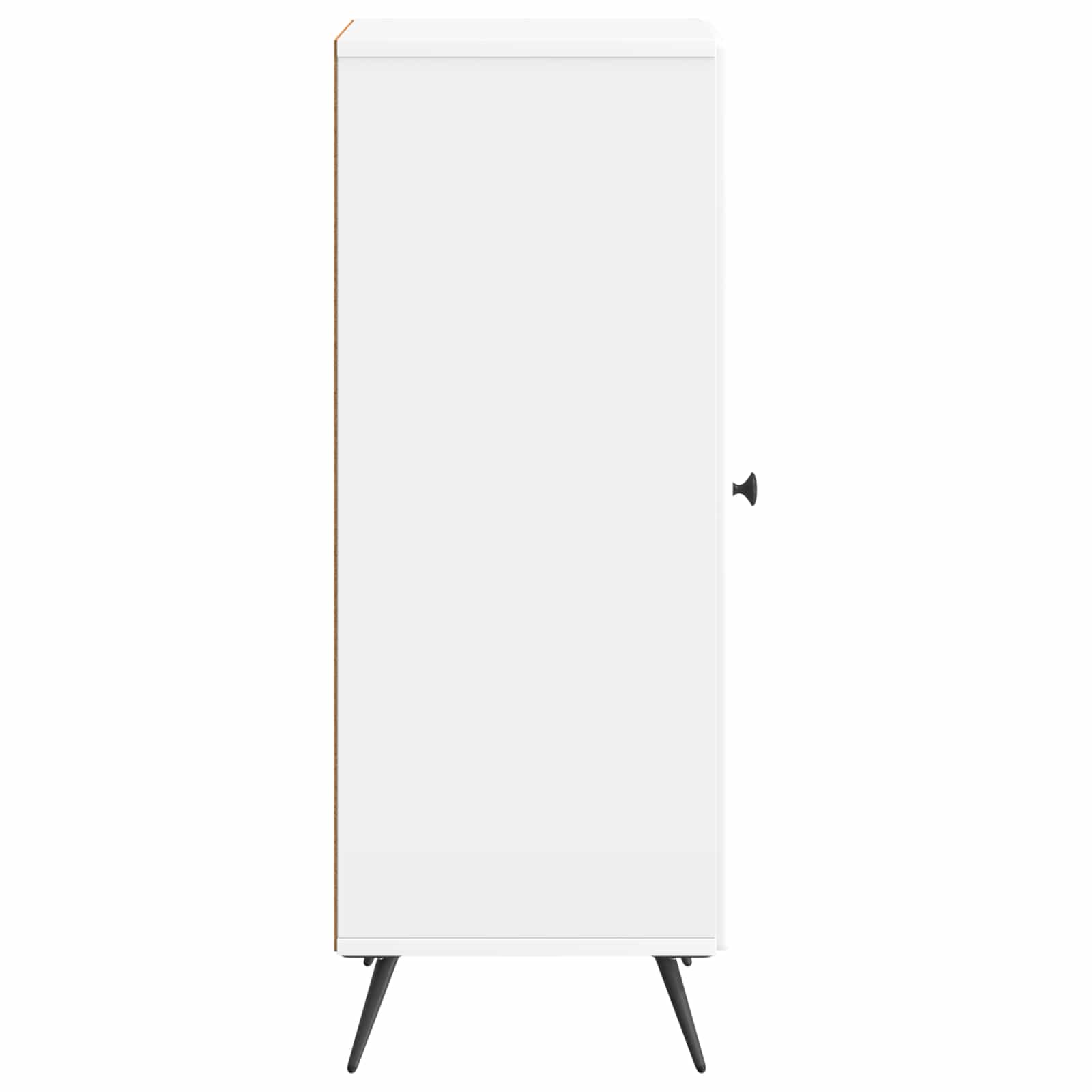 Kabalas Ļoti spīdīgs balts 33 x 34,5 x 90 cm Apstrādāta koksne