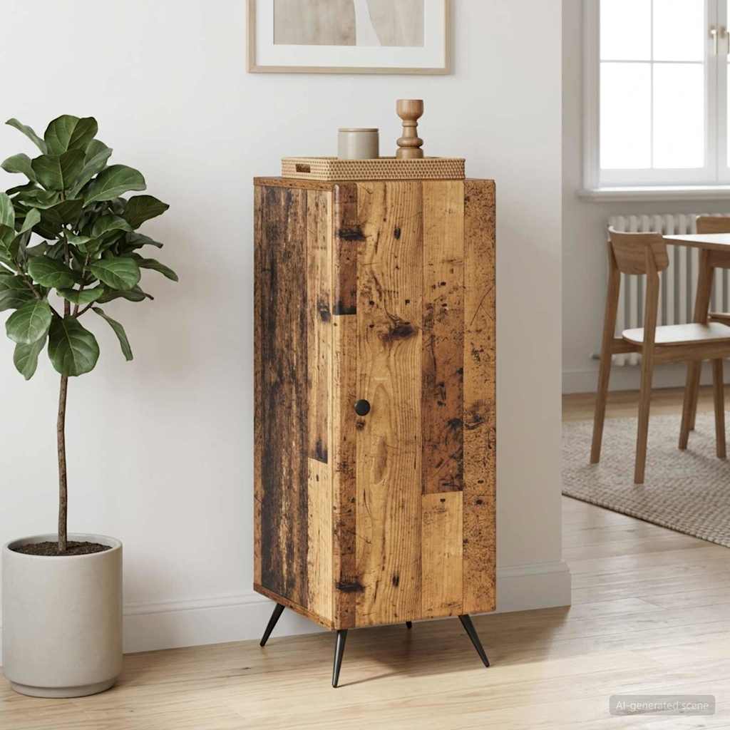Kumode Novecots koks 33 x 34,5 x 90 cm Apstrādāta koksne