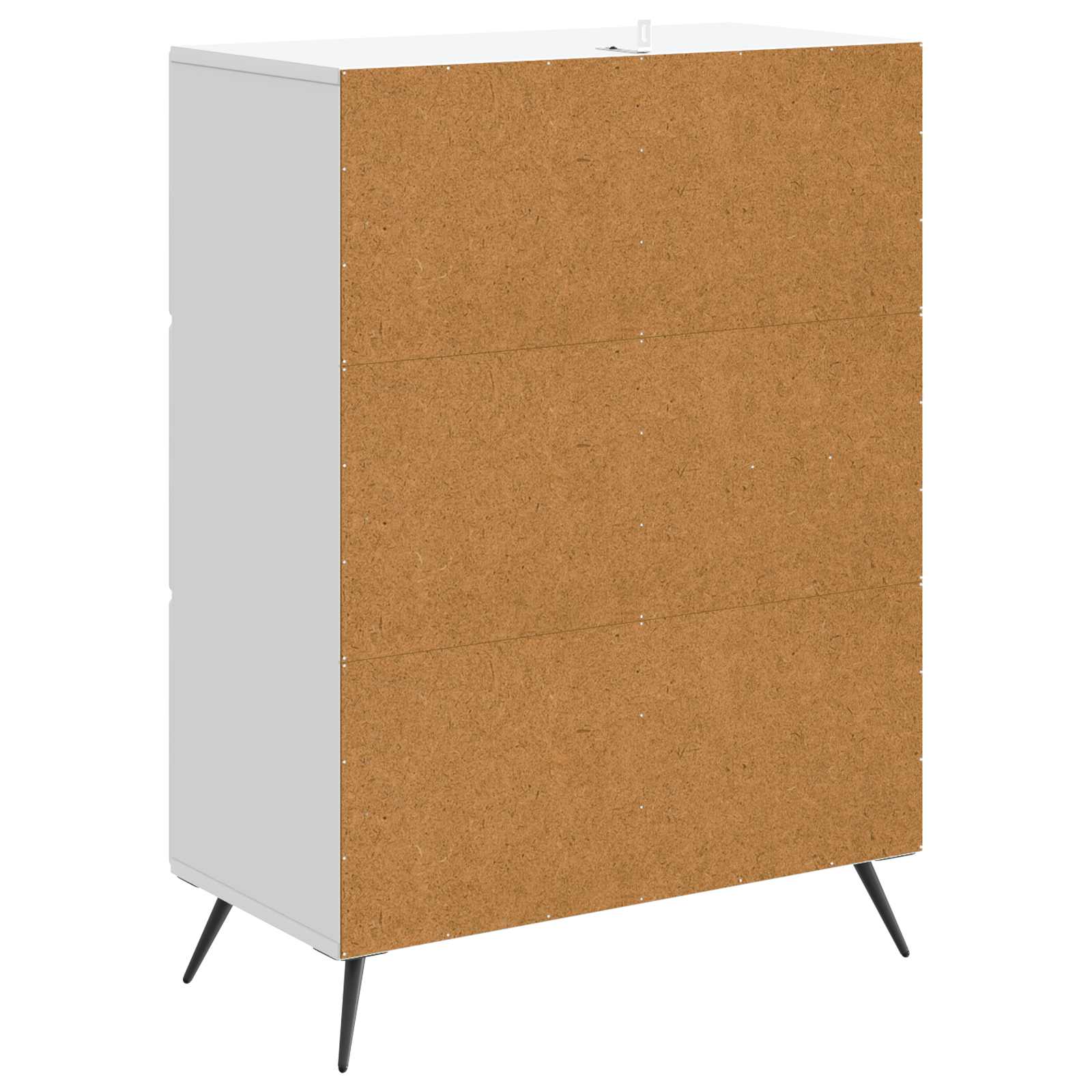Kabalas su stalčių Balta 66 x 34,5 x 90 cm Apdirbta mediena