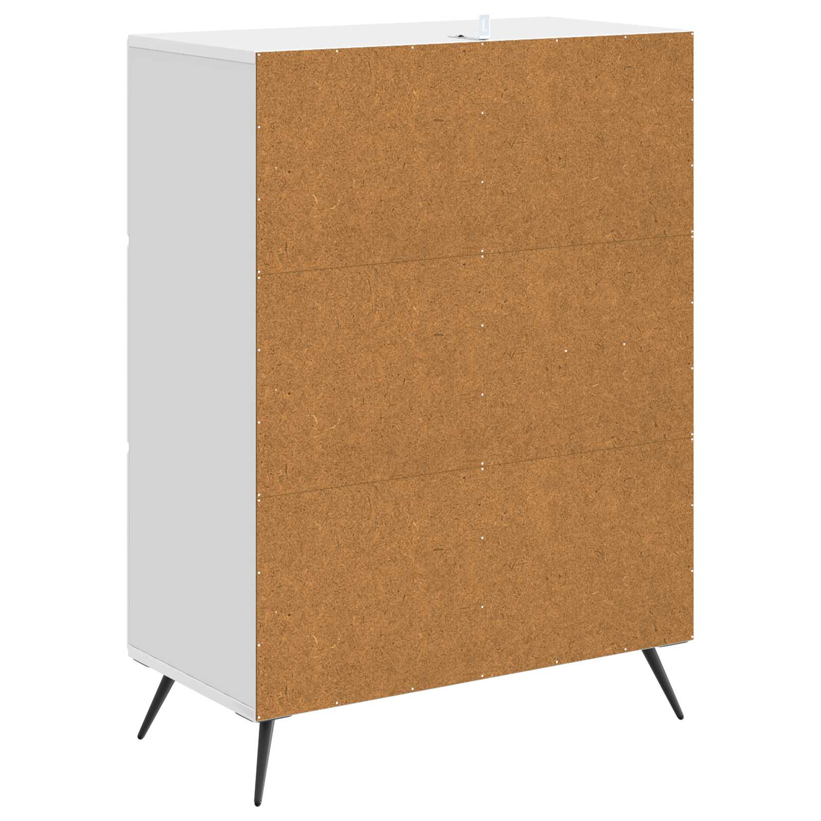 Kabalas Itin blizgi balta 66 x 34,5 x 90 cm Apdirbta mediena