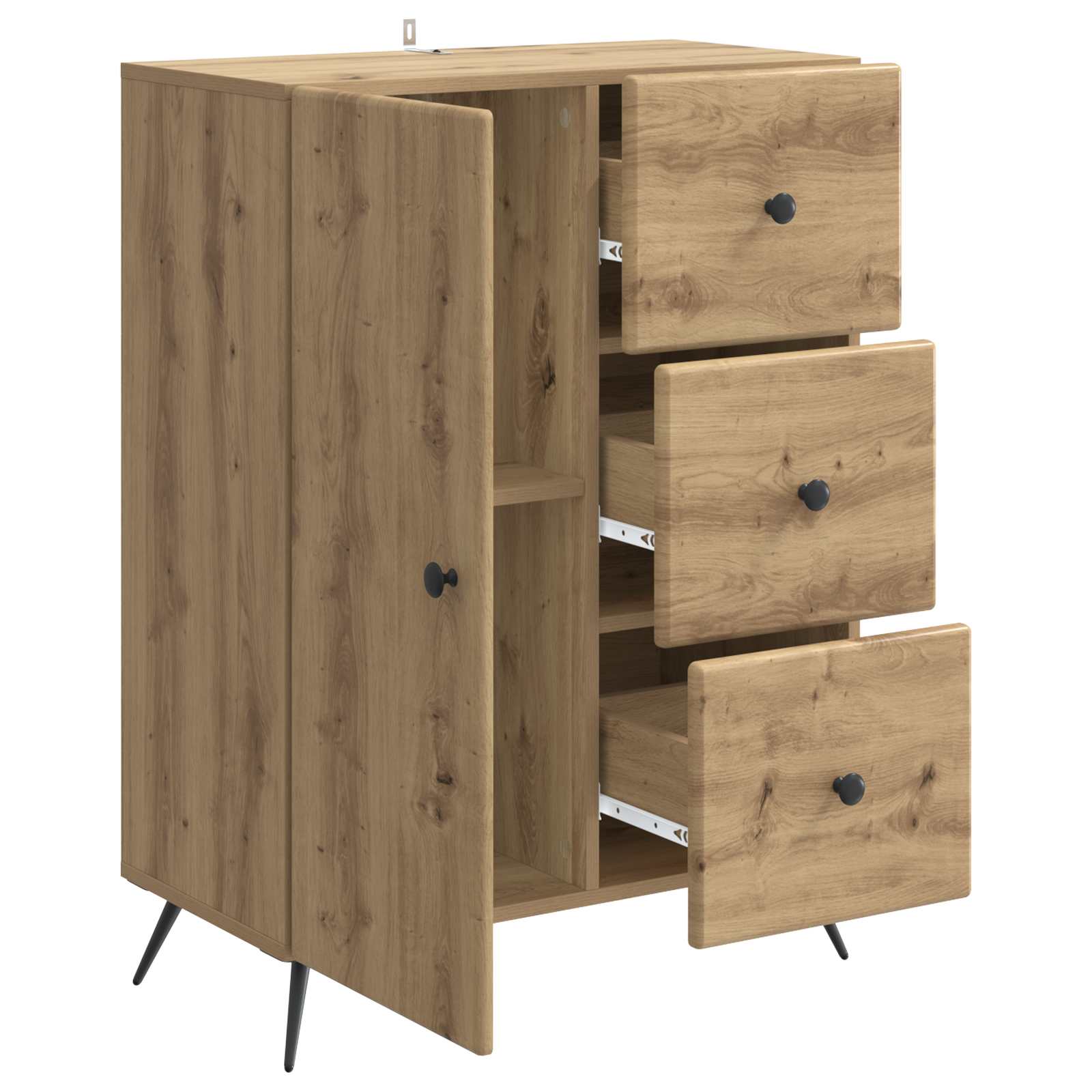Kabalas Artisano ozolkoks 66 x 34,5 x 90 cm Inženierijas koks