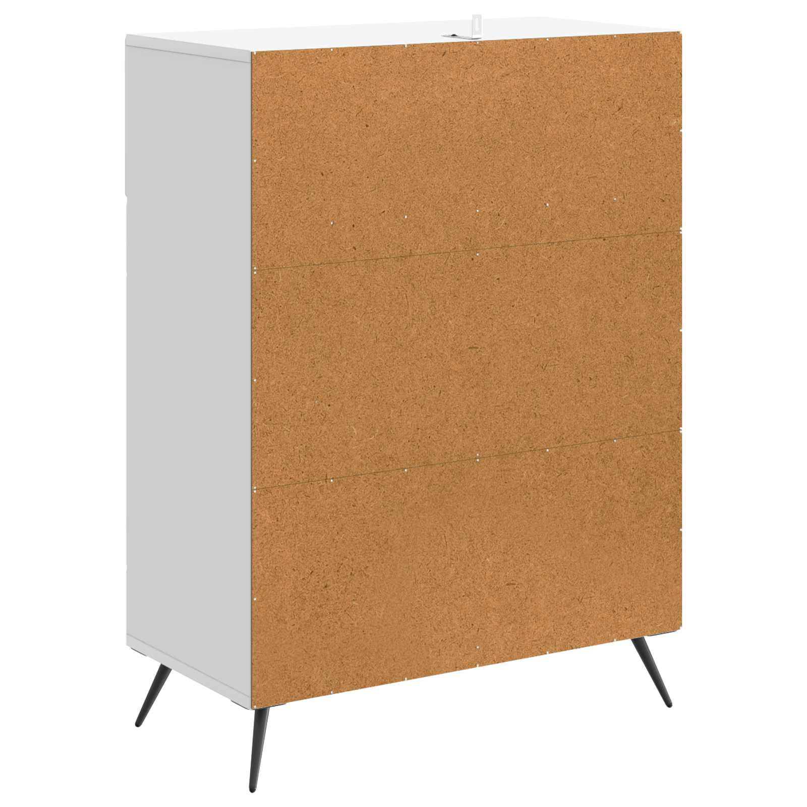 Kabalas su stalčių Balta 66 x 34,5 x 90 cm Apdirbta mediena