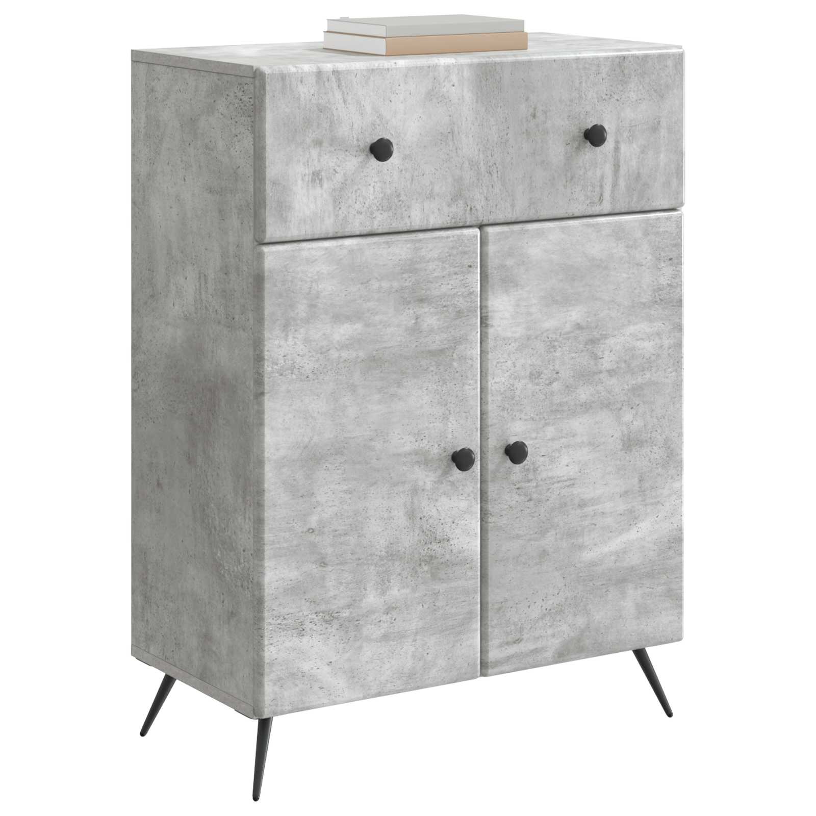 Kabalas Betona pelēks 66 x 34,5 x 90 cm Apstrādāta koksne