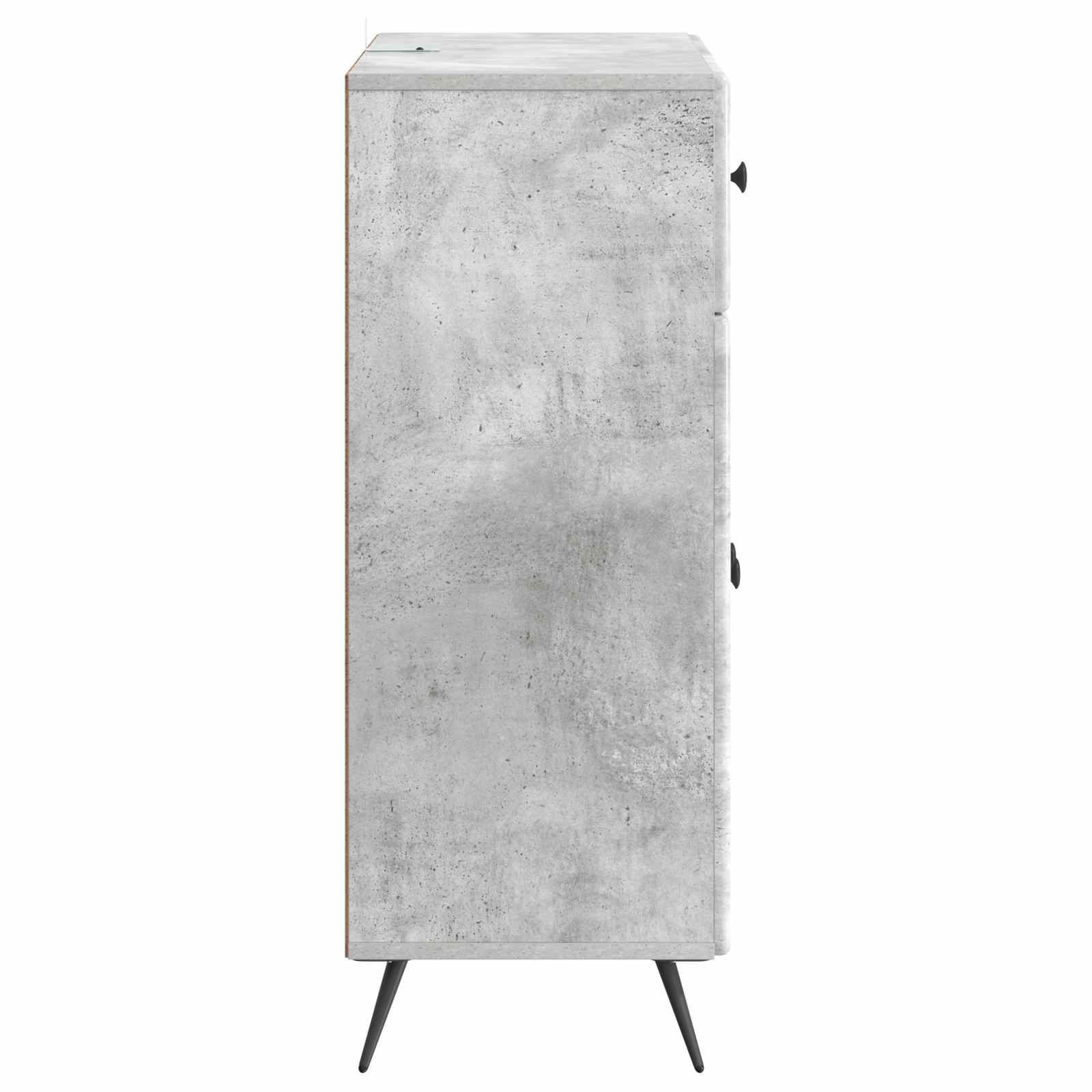Kabalas Betona pelēks 66 x 34,5 x 90 cm Apstrādāta koksne