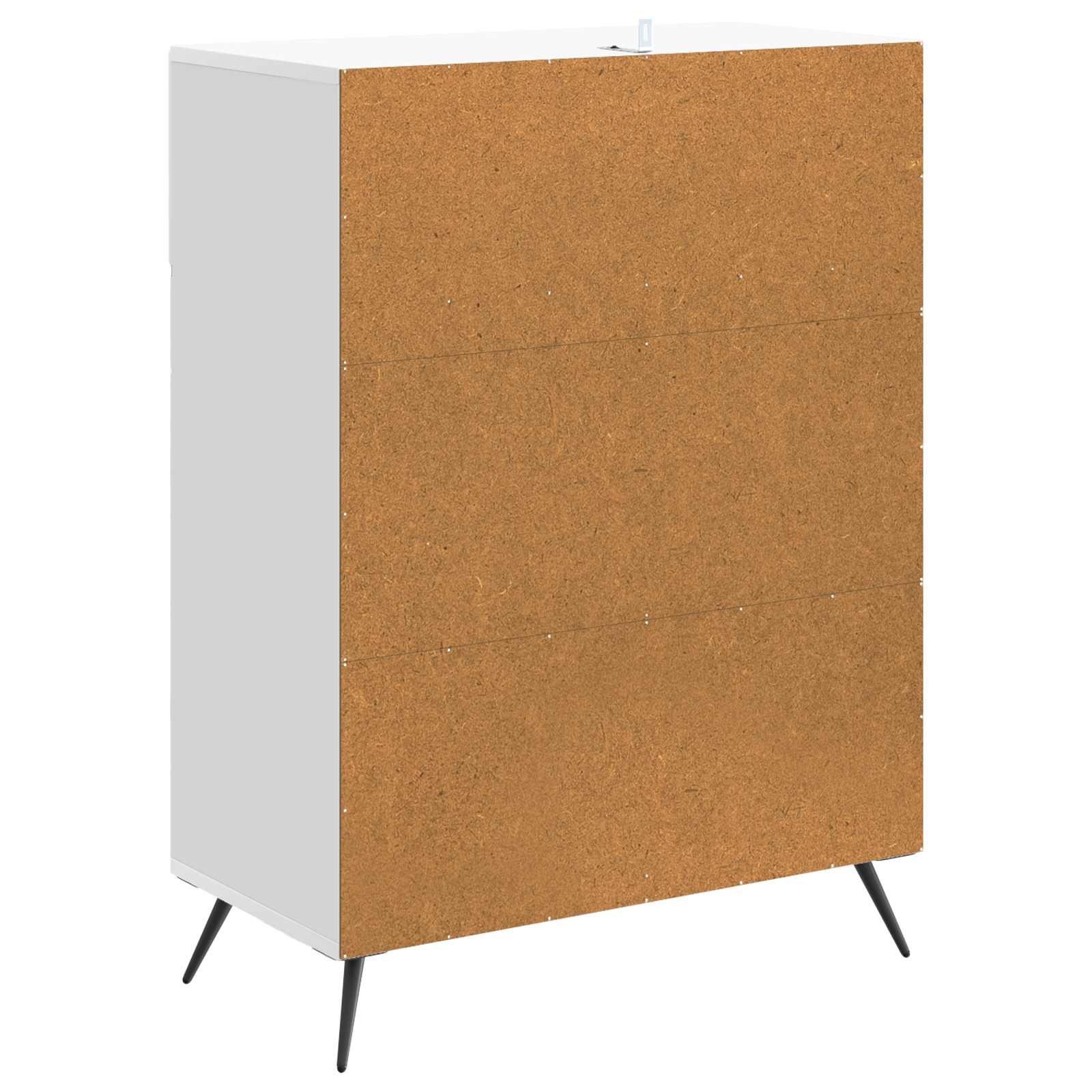Kabalas Itin blizgi balta 66 x 34,5 x 90 cm Apdirbta mediena