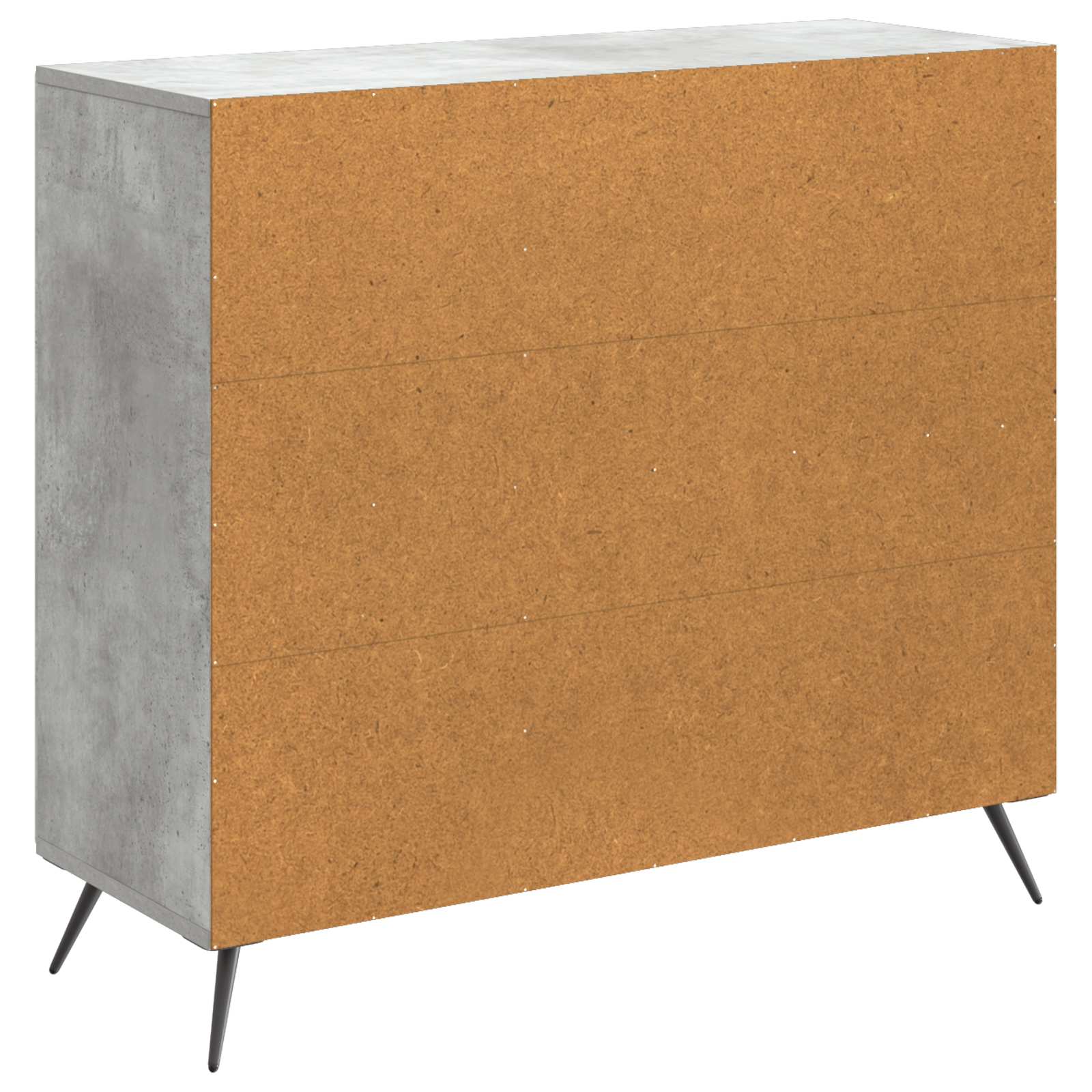 Kabalas Betono pilka 89 x 34,5 x 80 cm Apdirbta mediena