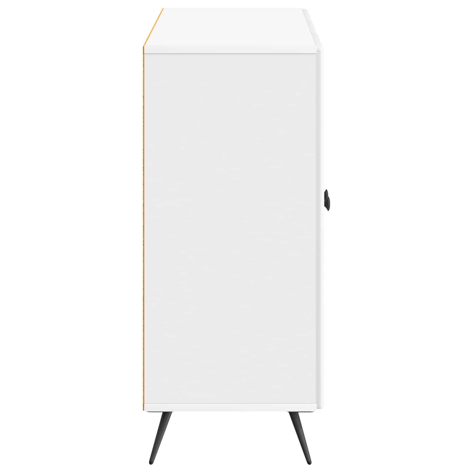 Kabalas Itin blizgi balta 89 x 34,5 x 80 cm Apdirbta mediena