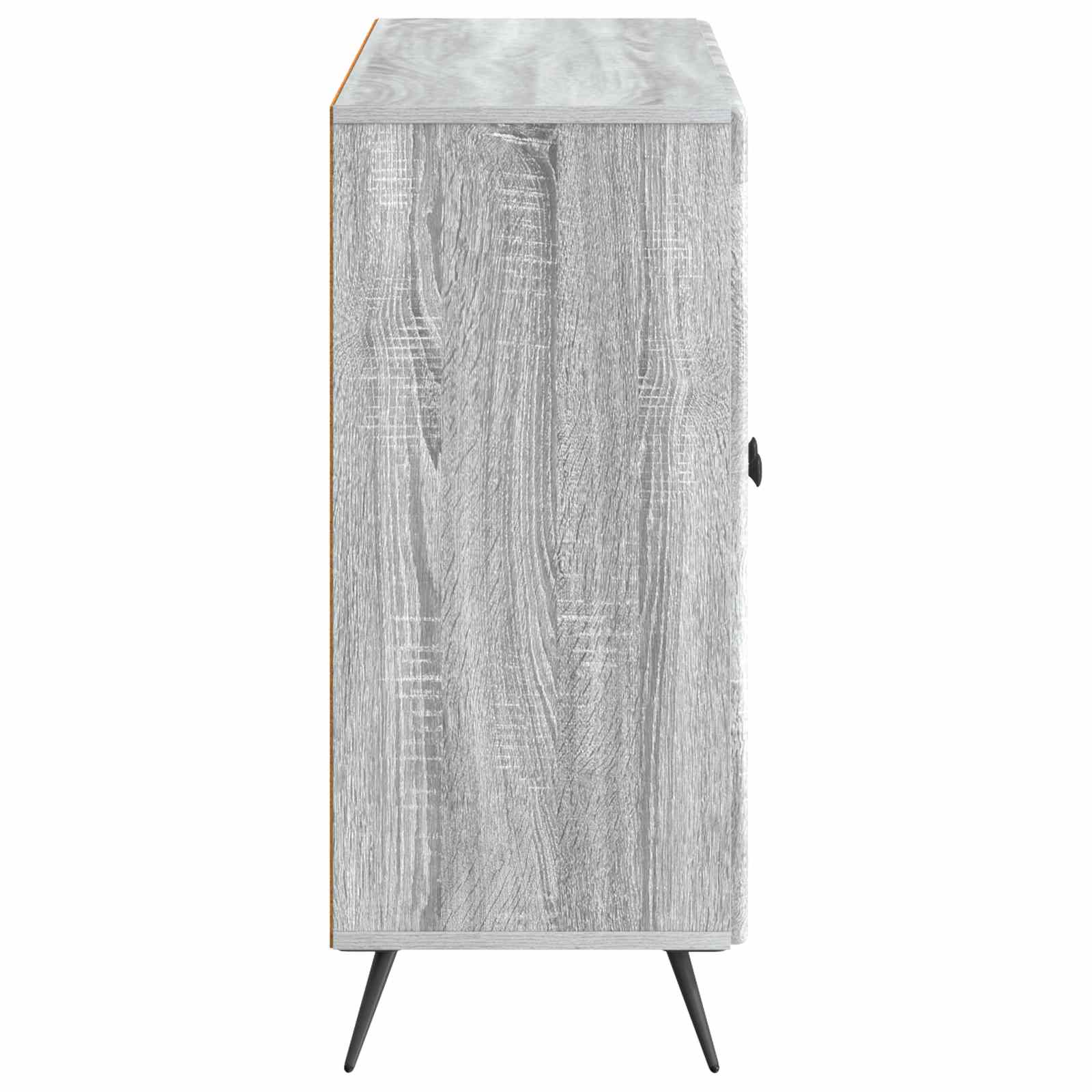 Kumode Pelēka sonoma ozola 89 x 34,5 x 80 cm Inženierijas koks