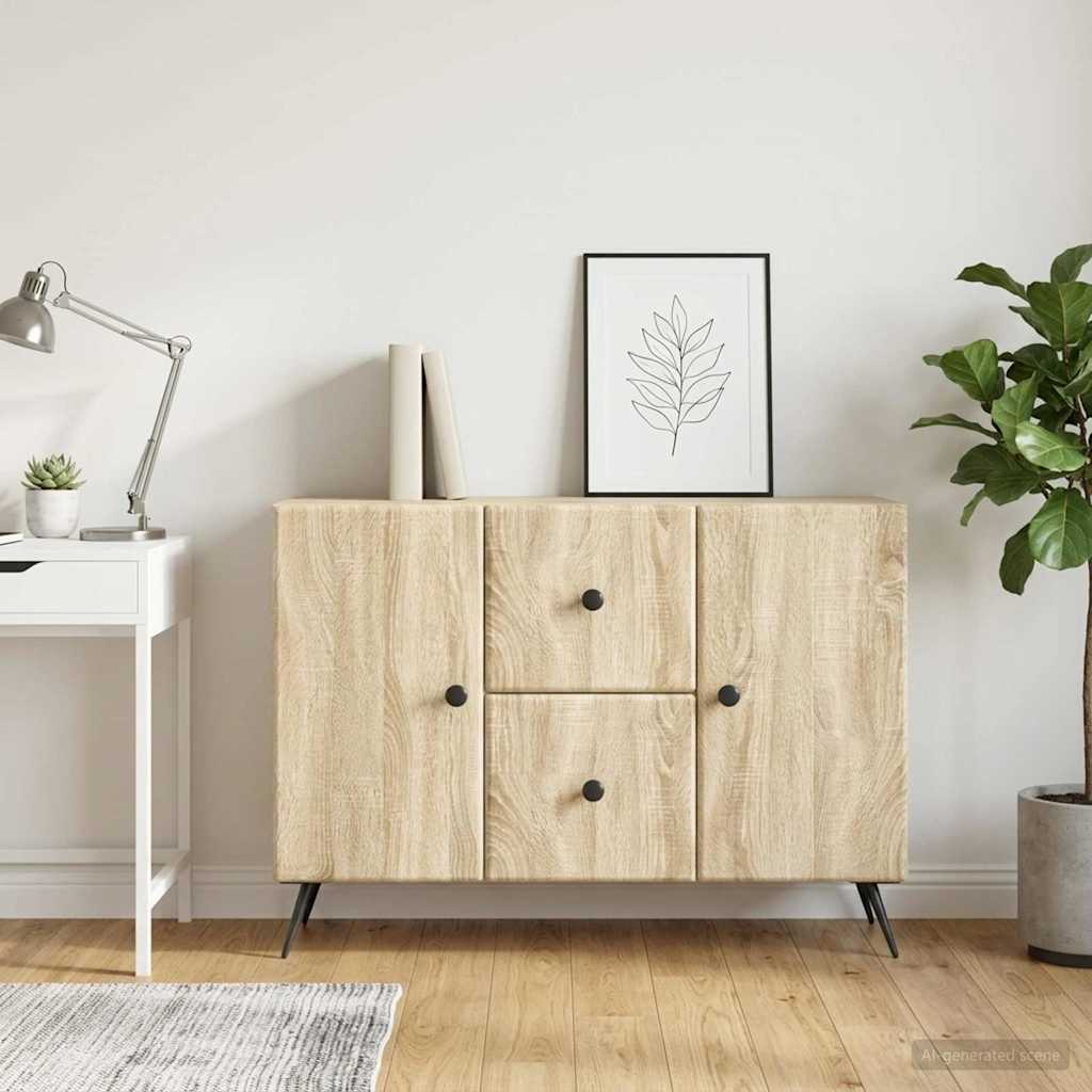 Kabalas Sonoma ąžuolas 89 x 34,5 x 60 cm Apdirbta mediena