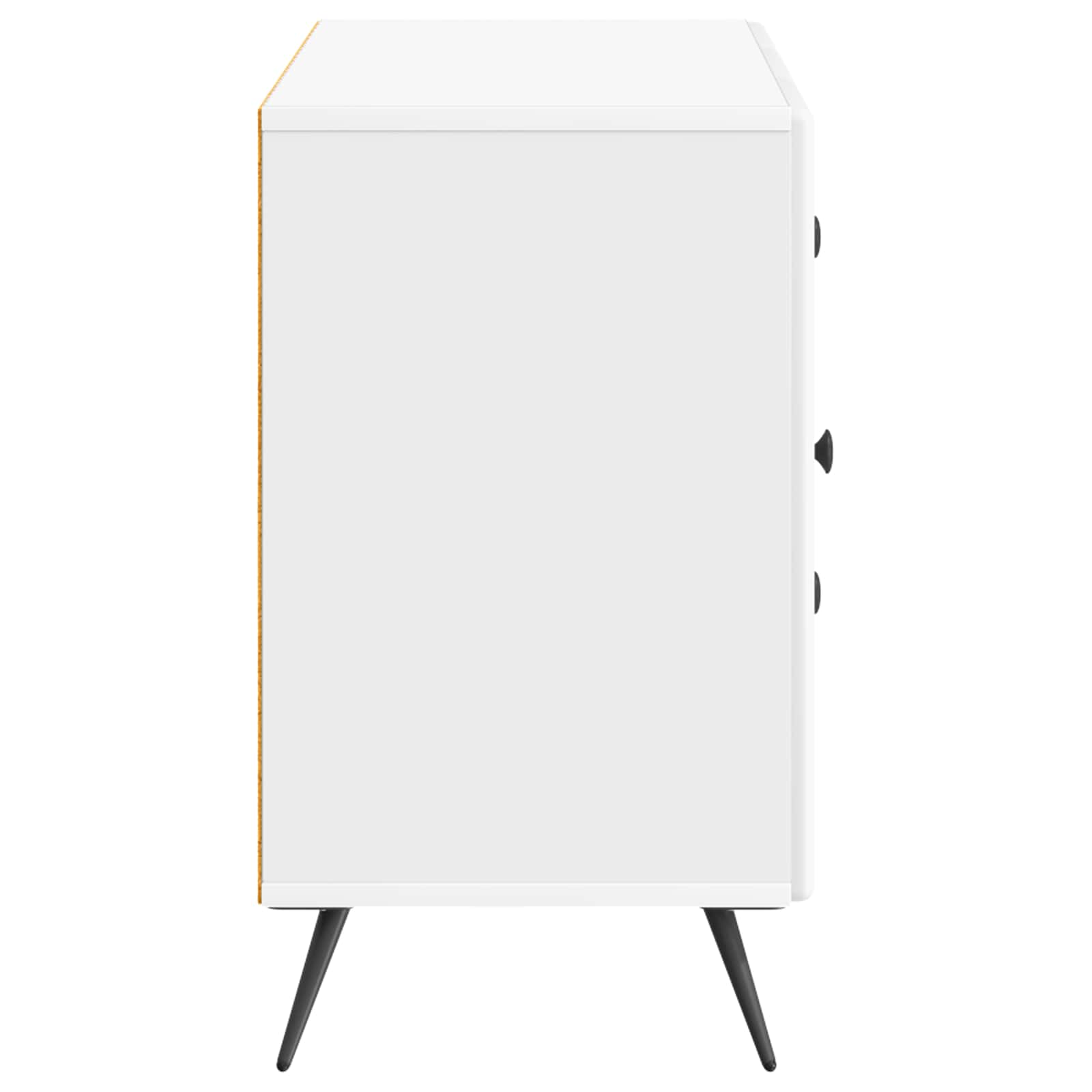 Kabalas Itin blizgi balta 89 x 34,5 x 60 cm Apdirbta mediena