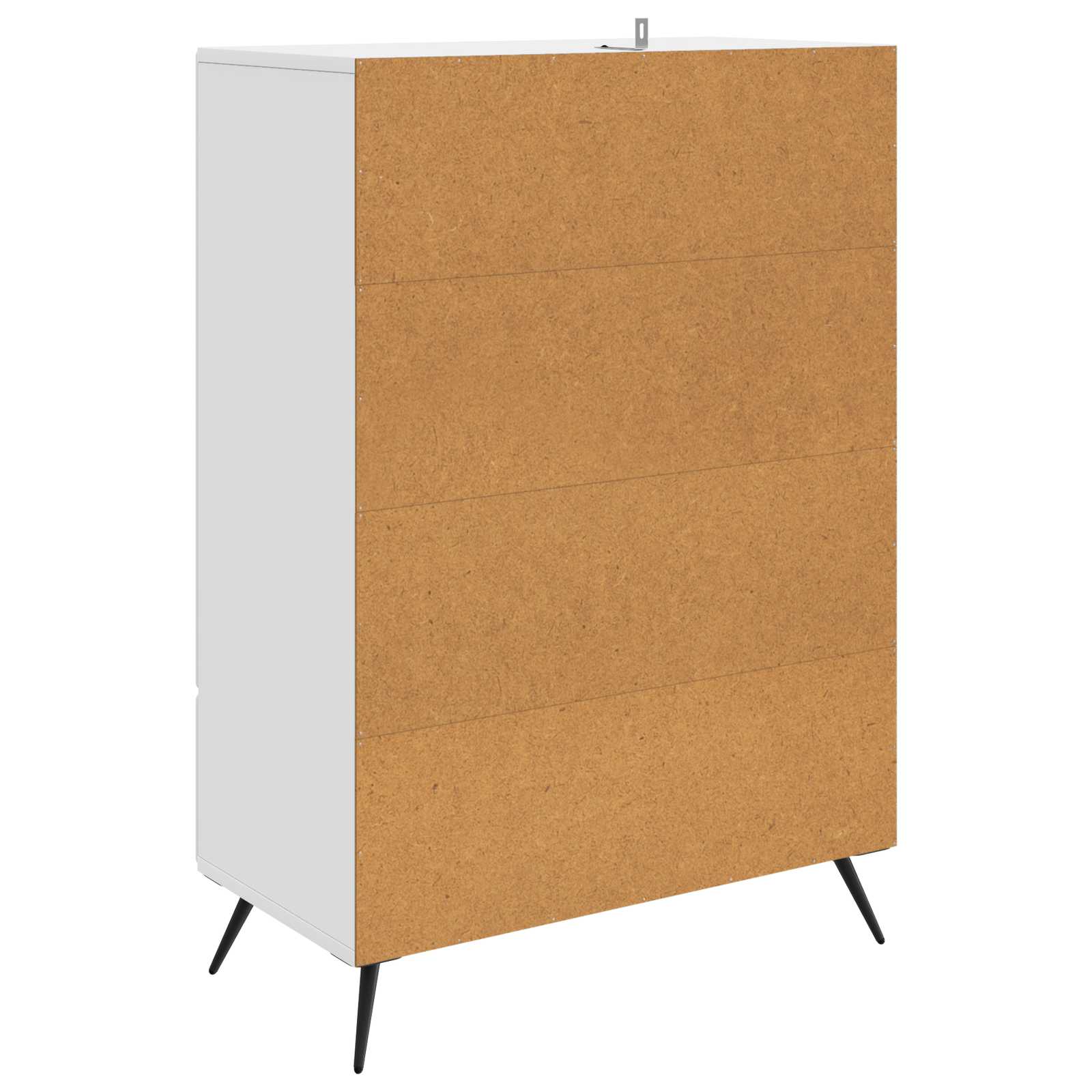 Kabalas su stalčių Balta 66 x 34,5 x 95 cm Apdirbta mediena