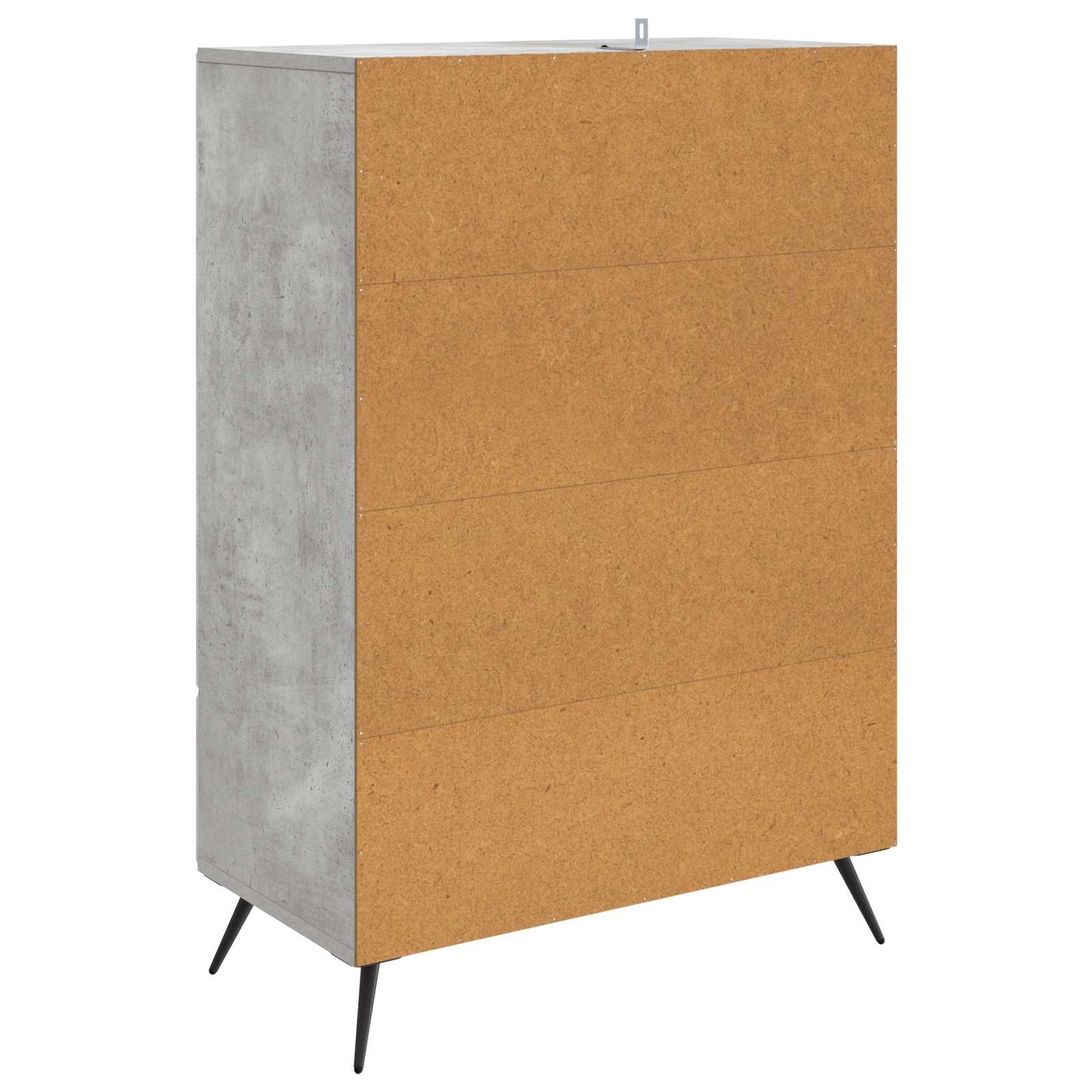Kabalas Betono pilka 66 x 34,5 x 95 cm Apdirbta mediena