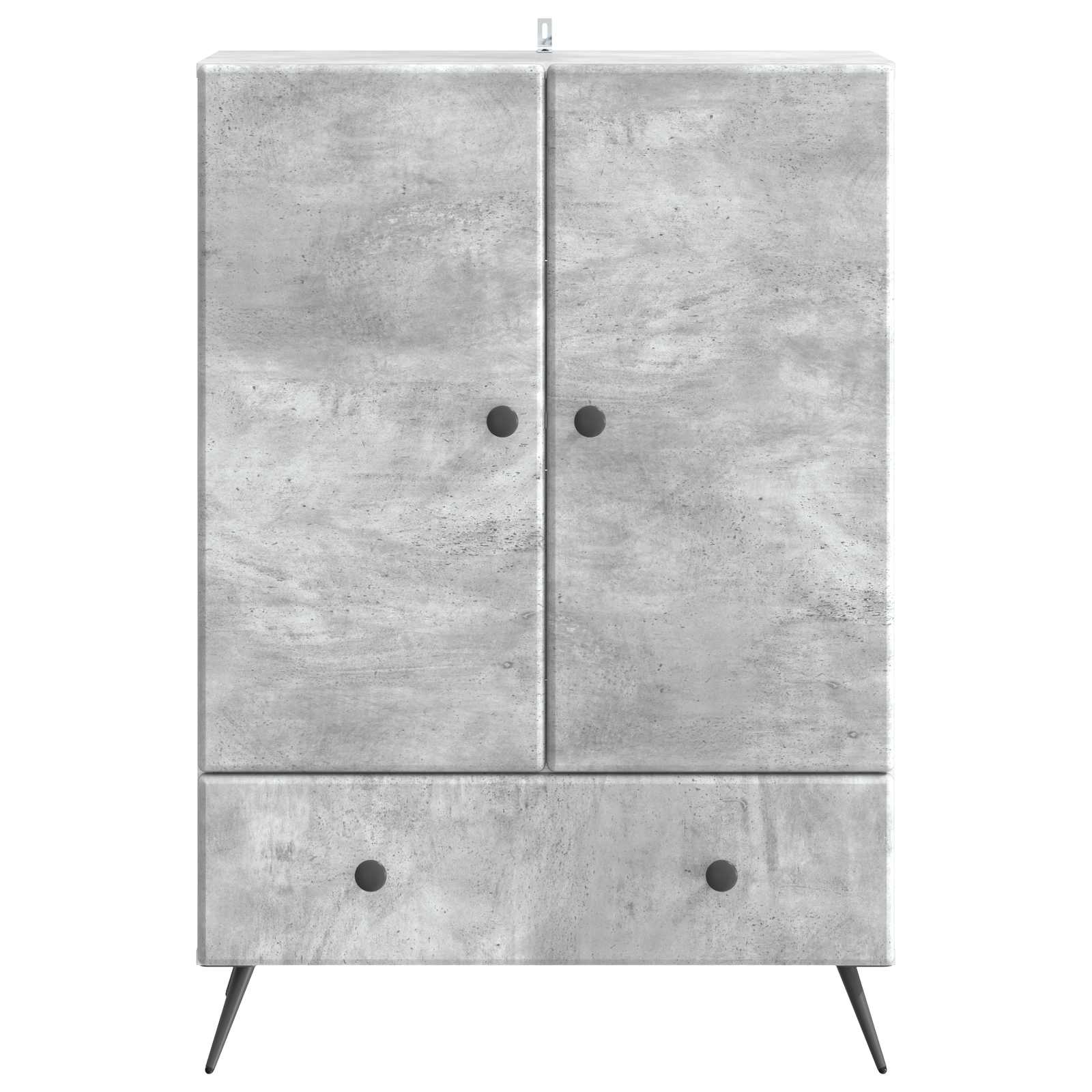 Kabalas Betono pilka 66 x 34,5 x 95 cm Apdirbta mediena