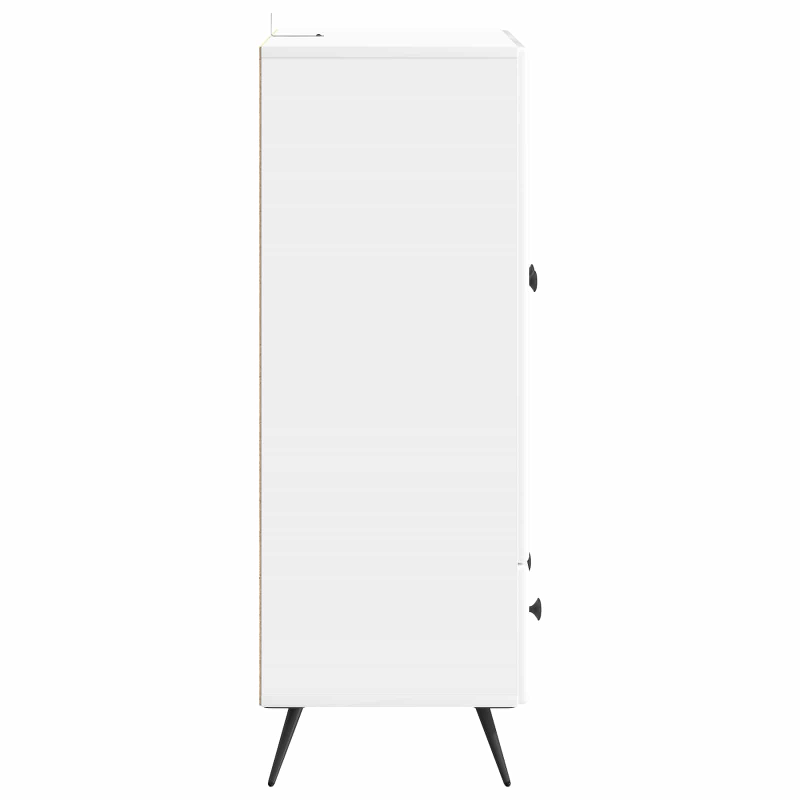 Kabalas Itin blizgi balta 66 x 34,5 x 95 cm Apdirbta mediena