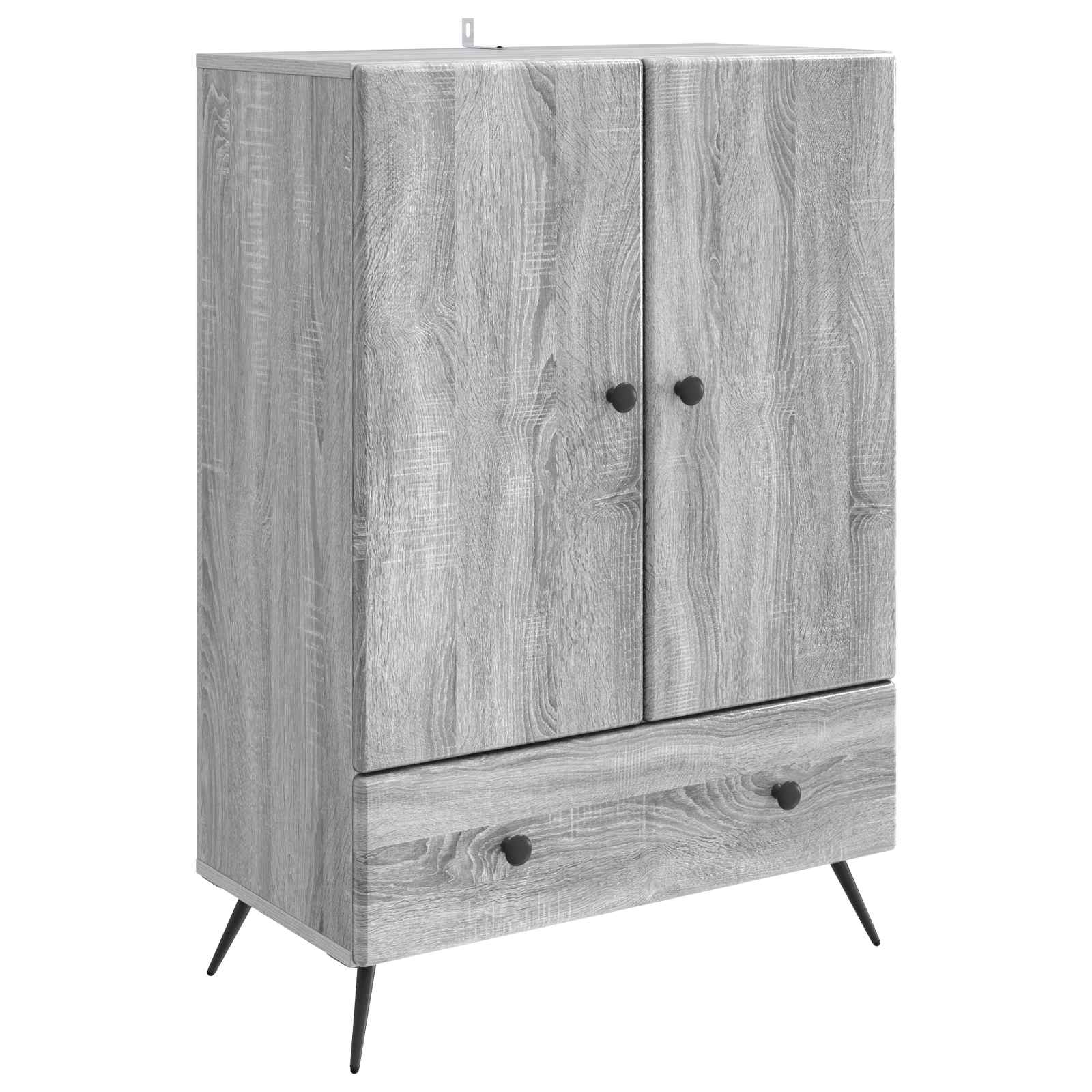 Kumode Pelēks sonoma ozols 66 x 34,5 x 95 cm Inženierijas koks