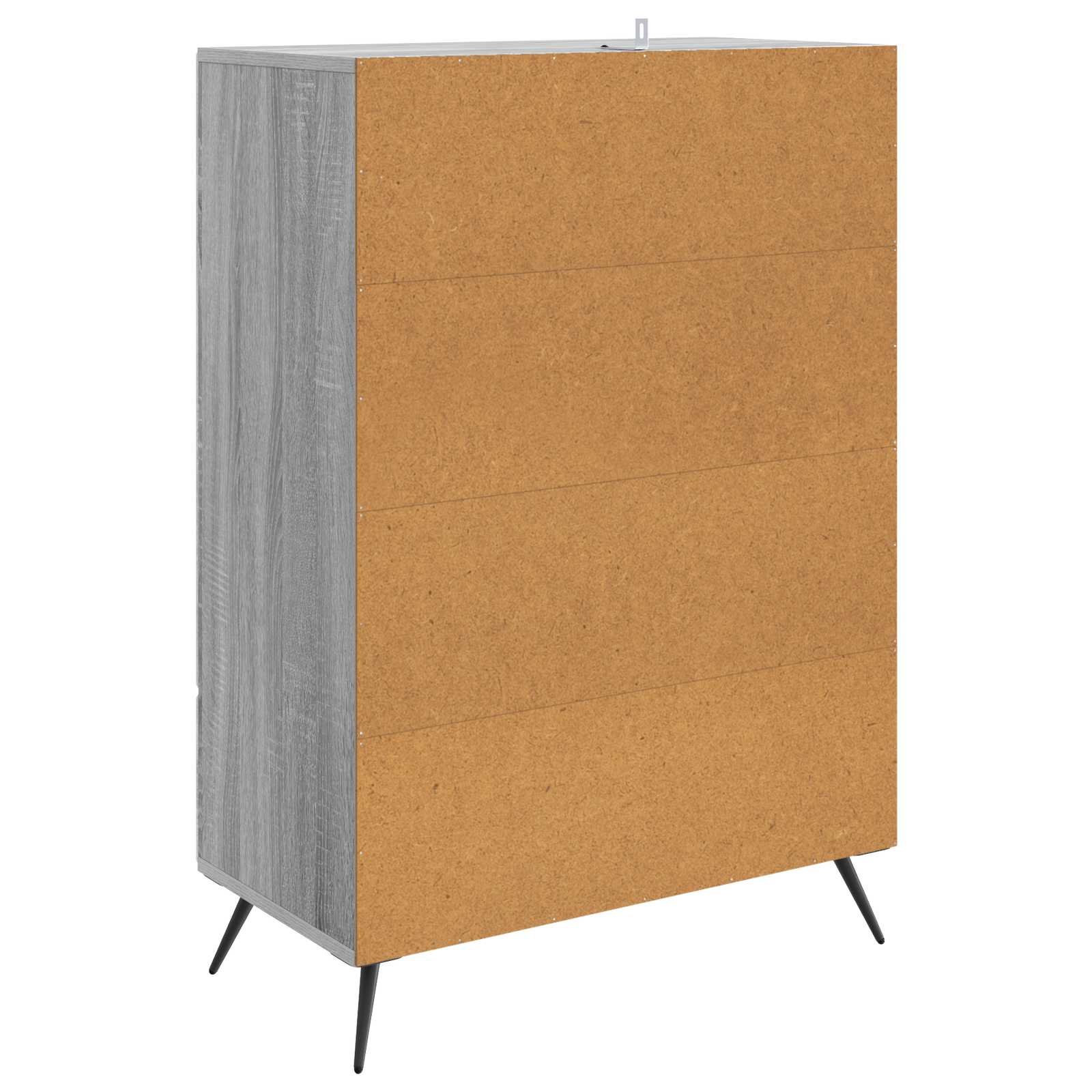 Kumode Pelēks sonoma ozols 66 x 34,5 x 95 cm Inženierijas koks