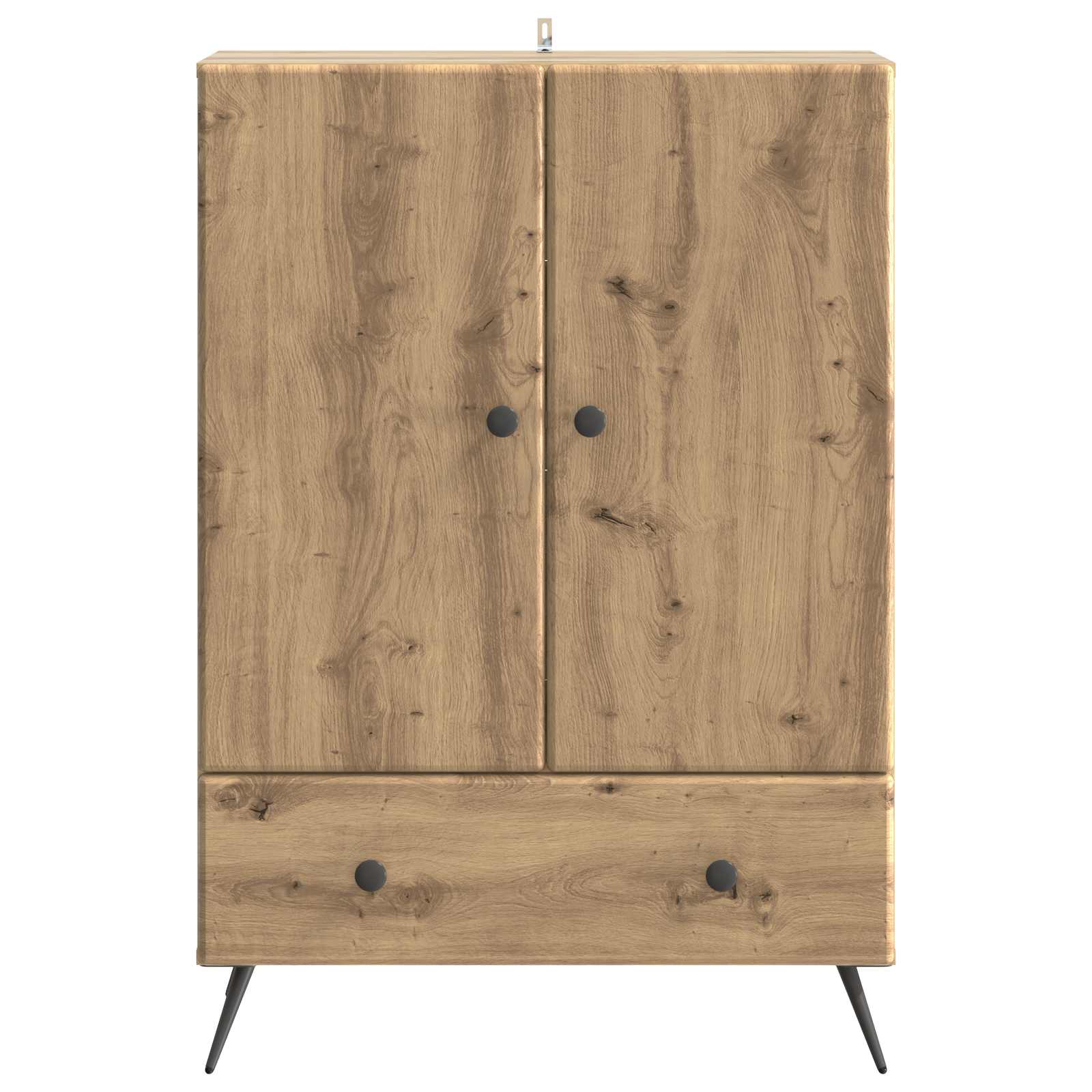 Kabalas Artisano ąžuolo 66 x 34,5 x 95 cm Apdirbta mediena