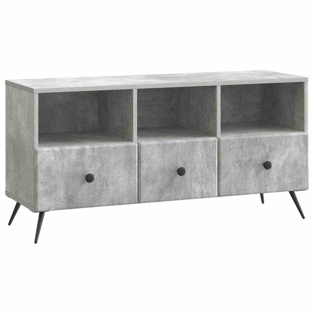 Televizoriaus spintelė Betono pilka 102 x 34,5 x 50 cm