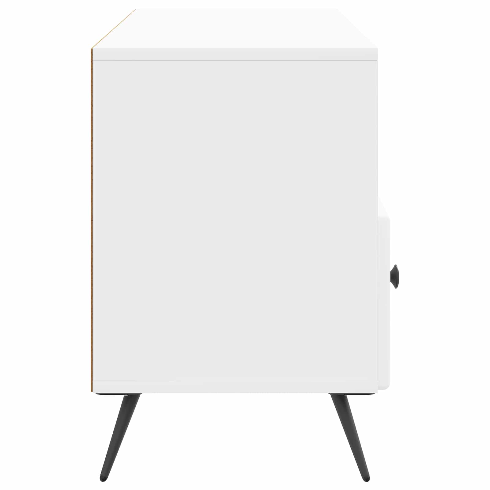 Televizoriaus spintelė Itin blizgi balta 102 x 34,5 x 50 cm