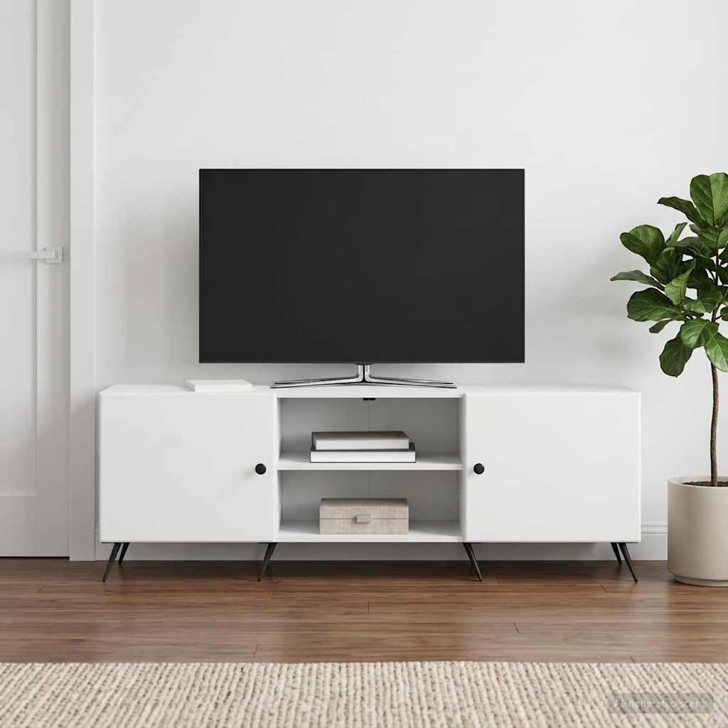 Televizoriaus spintelė Balta 150 x 31 x 50 cm Apdirbta mediena