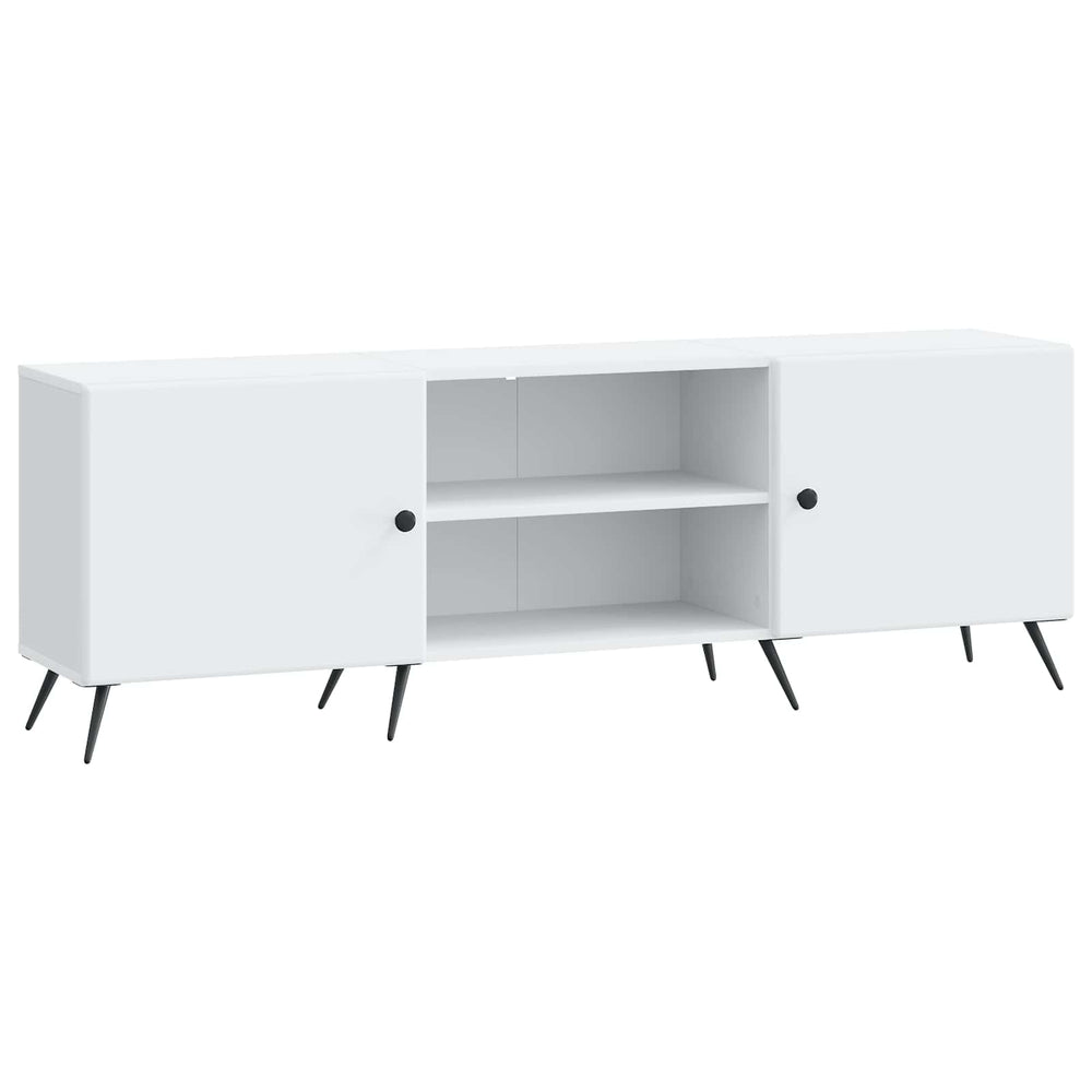 Televizoriaus spintelė Balta 150 x 31 x 50 cm Apdirbta mediena