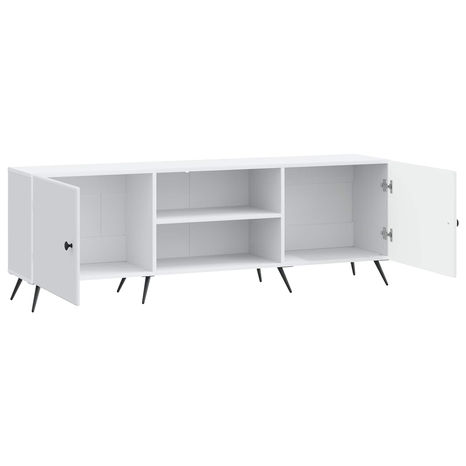 Televizoriaus spintelė Balta 150 x 31 x 50 cm Apdirbta mediena