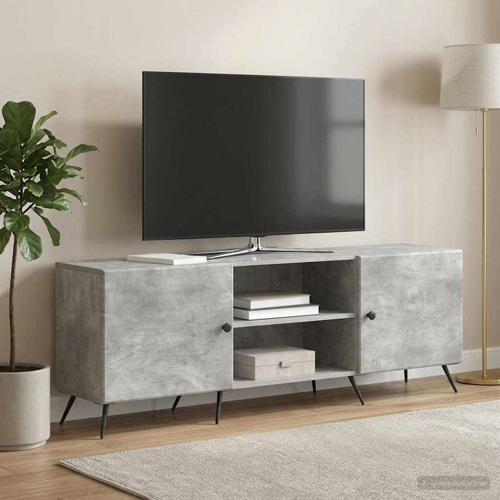 Televizoriaus spintelė Betono pilka 150 x 31 x 50 cm