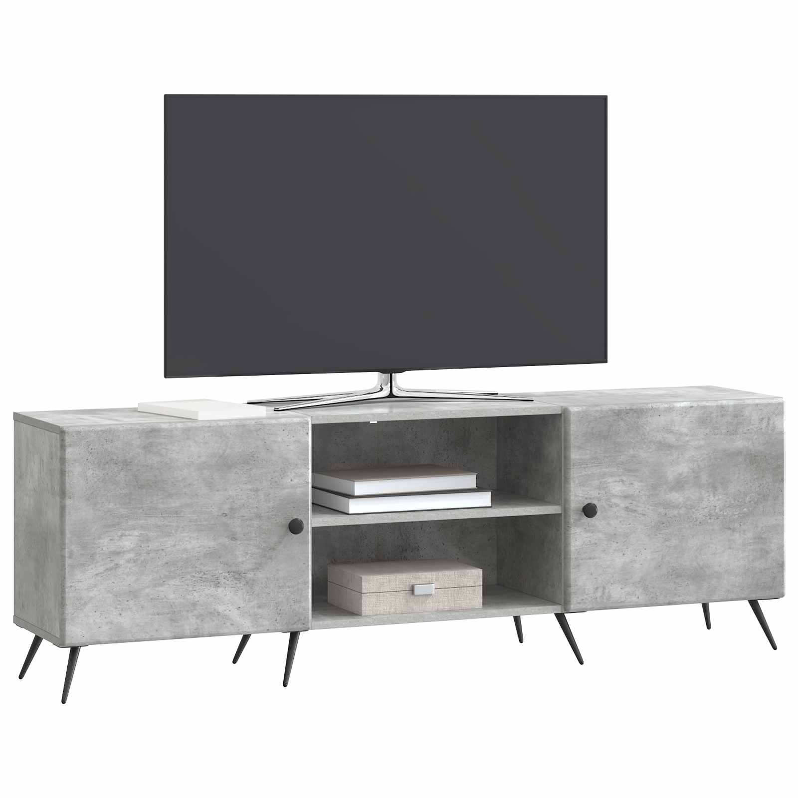 Televizoriaus spintelė Betono pilka 150 x 31 x 50 cm
