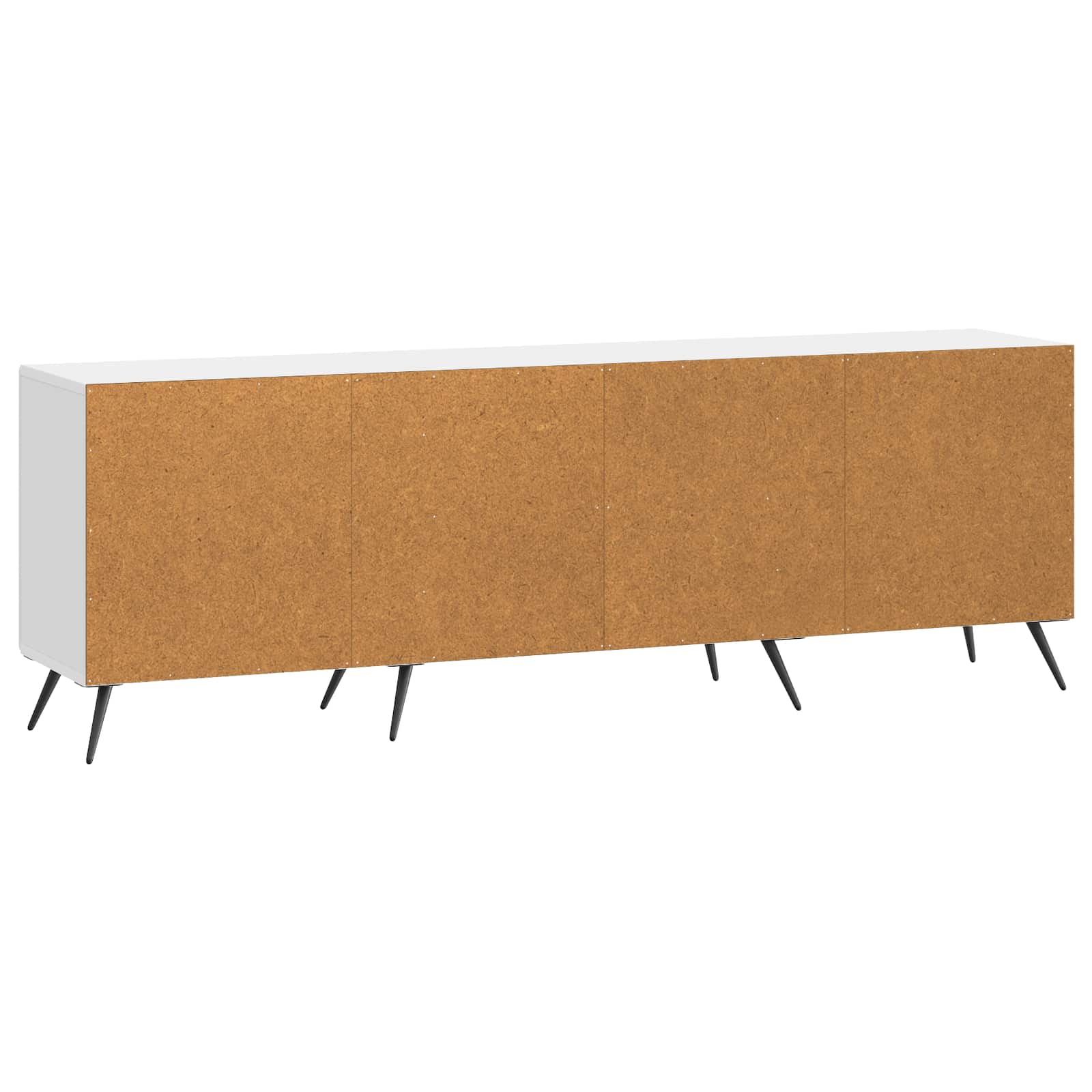 Televizoriaus spintelė Itin blizgi balta 150 x 31 x 50 cm