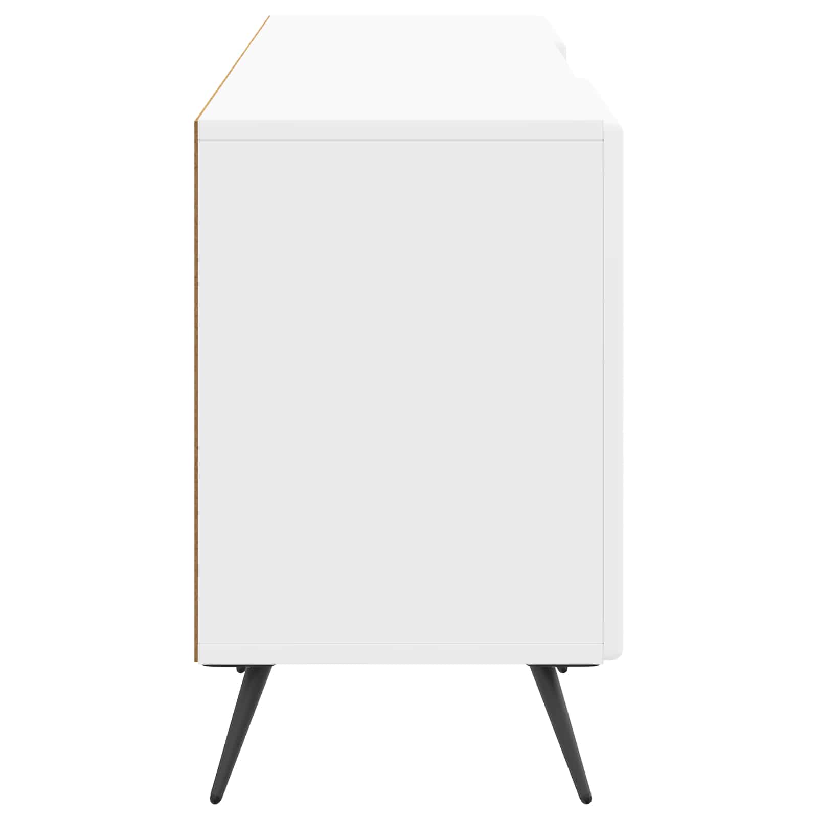 Televizoriaus spintelė Itin blizgi balta 150 x 31 x 50 cm