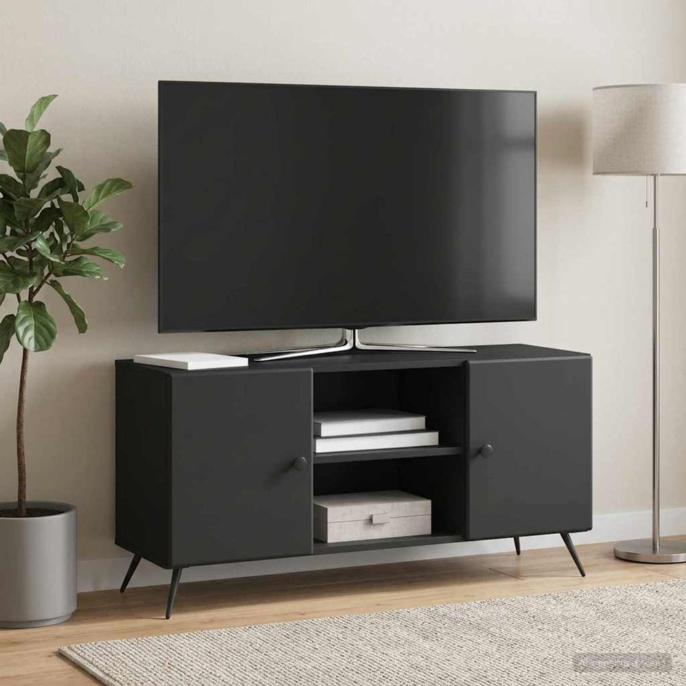 Televizoriaus spintelė Juoda 102 x 34,5 x 50 cm