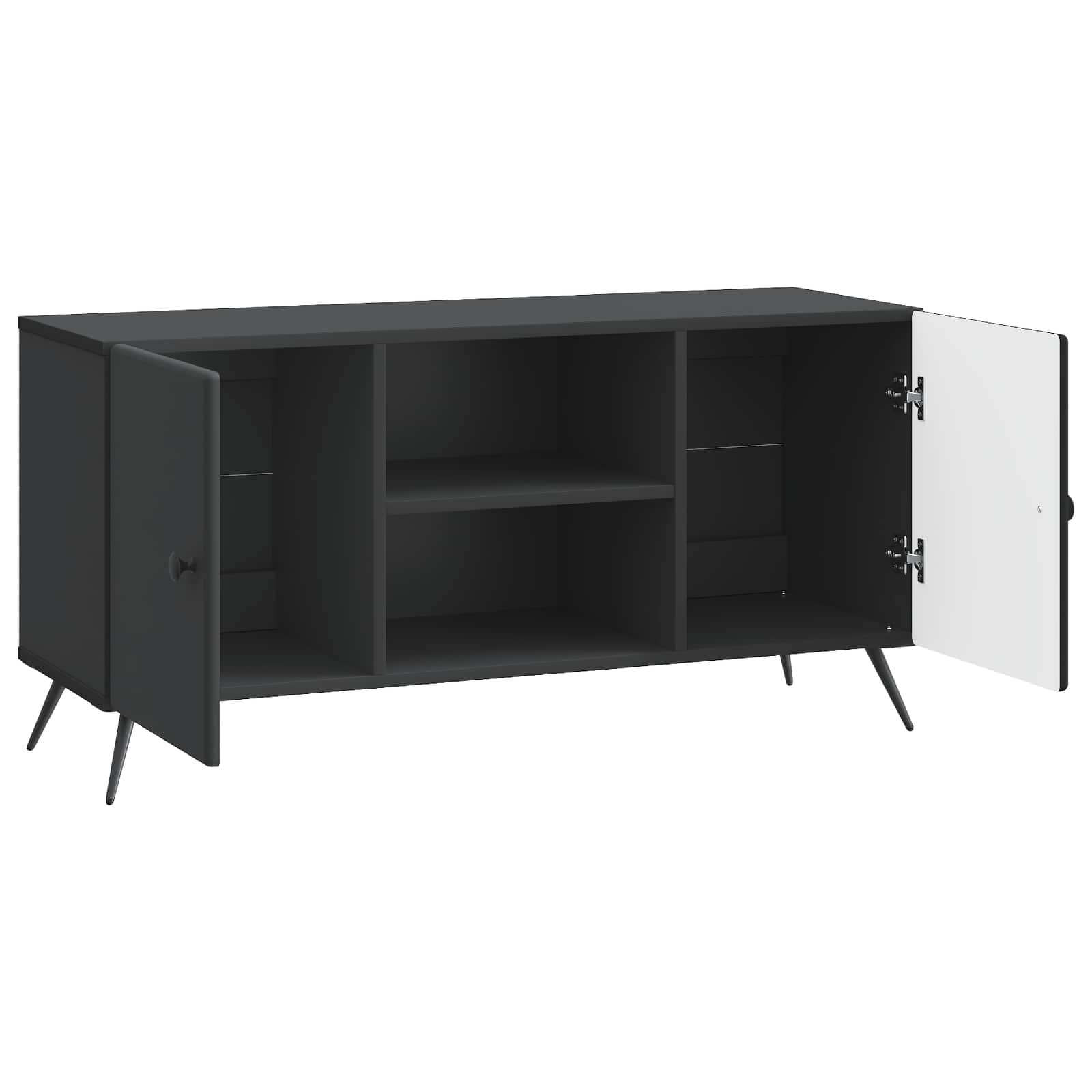 Televizoriaus spintelė Juoda 102 x 34,5 x 50 cm