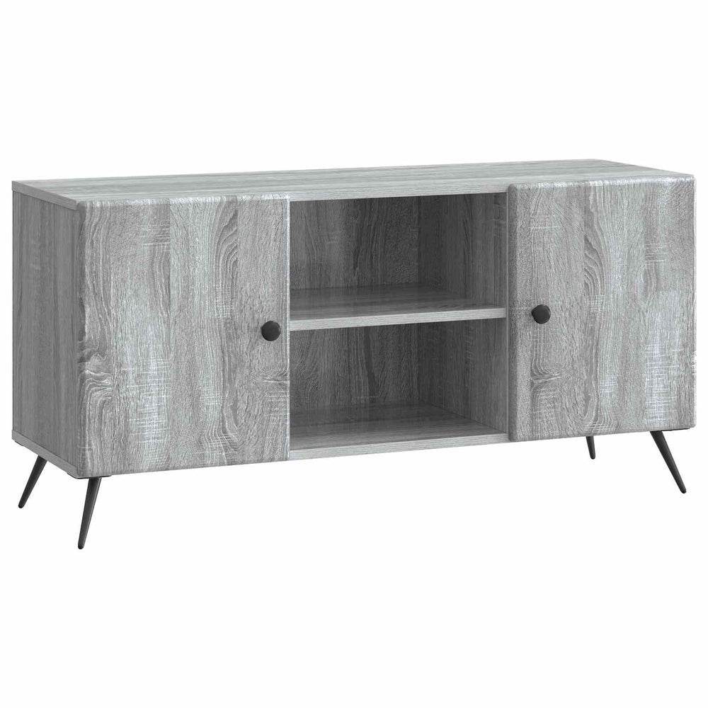 Televizoriaus spintelė Pilka sonoma ąžuolo 102 x 34,5 x 50 cm