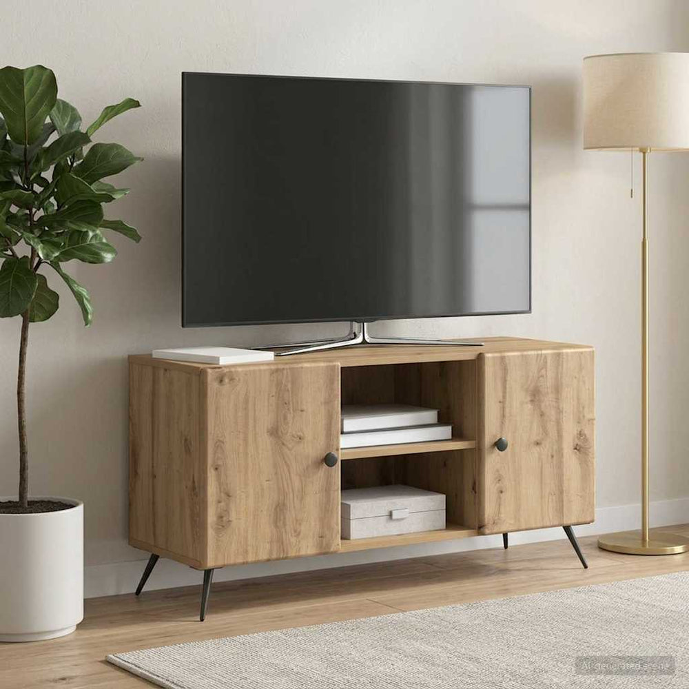 Televizoriaus spintelė Artisano ąžuolo 102 x 34,5 x 50 cm