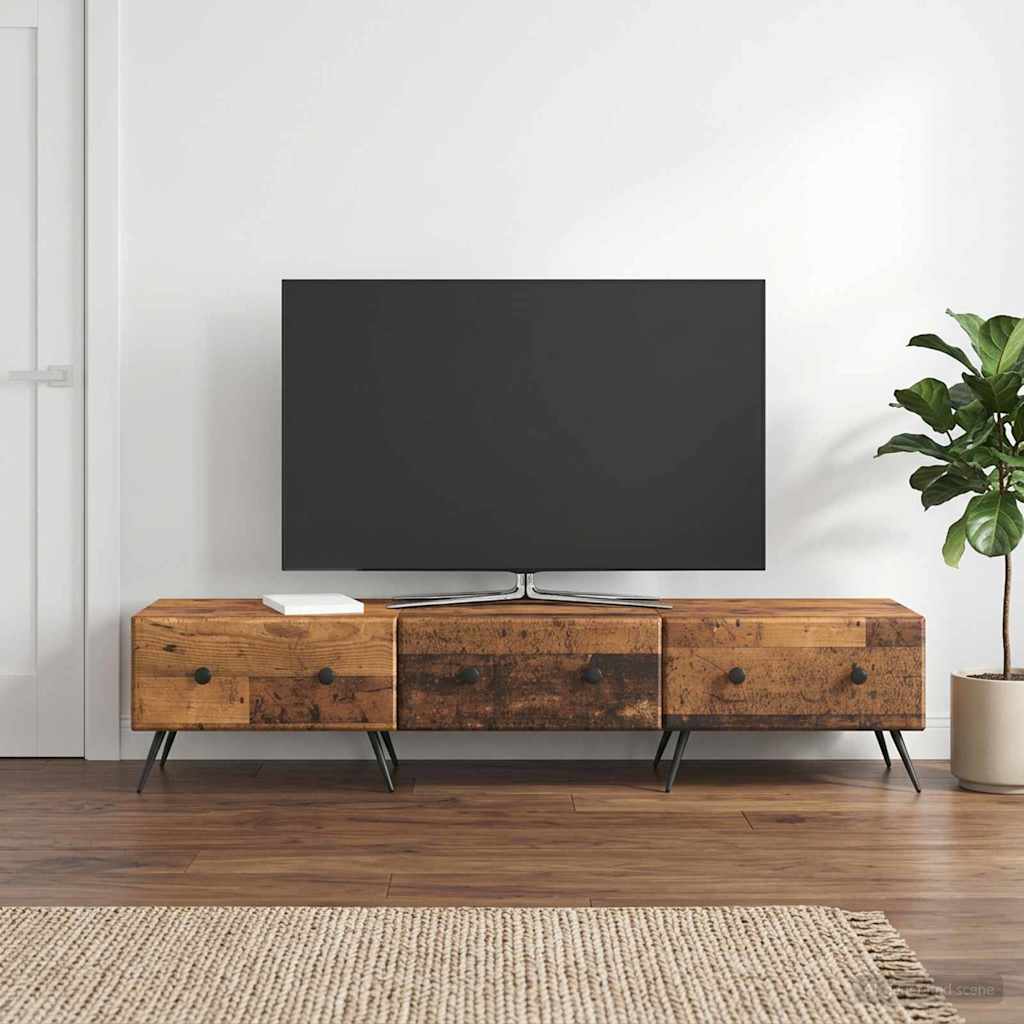 Televizora galdiņš Pārstrādāta koka 147 x 34,5 x 30 cm