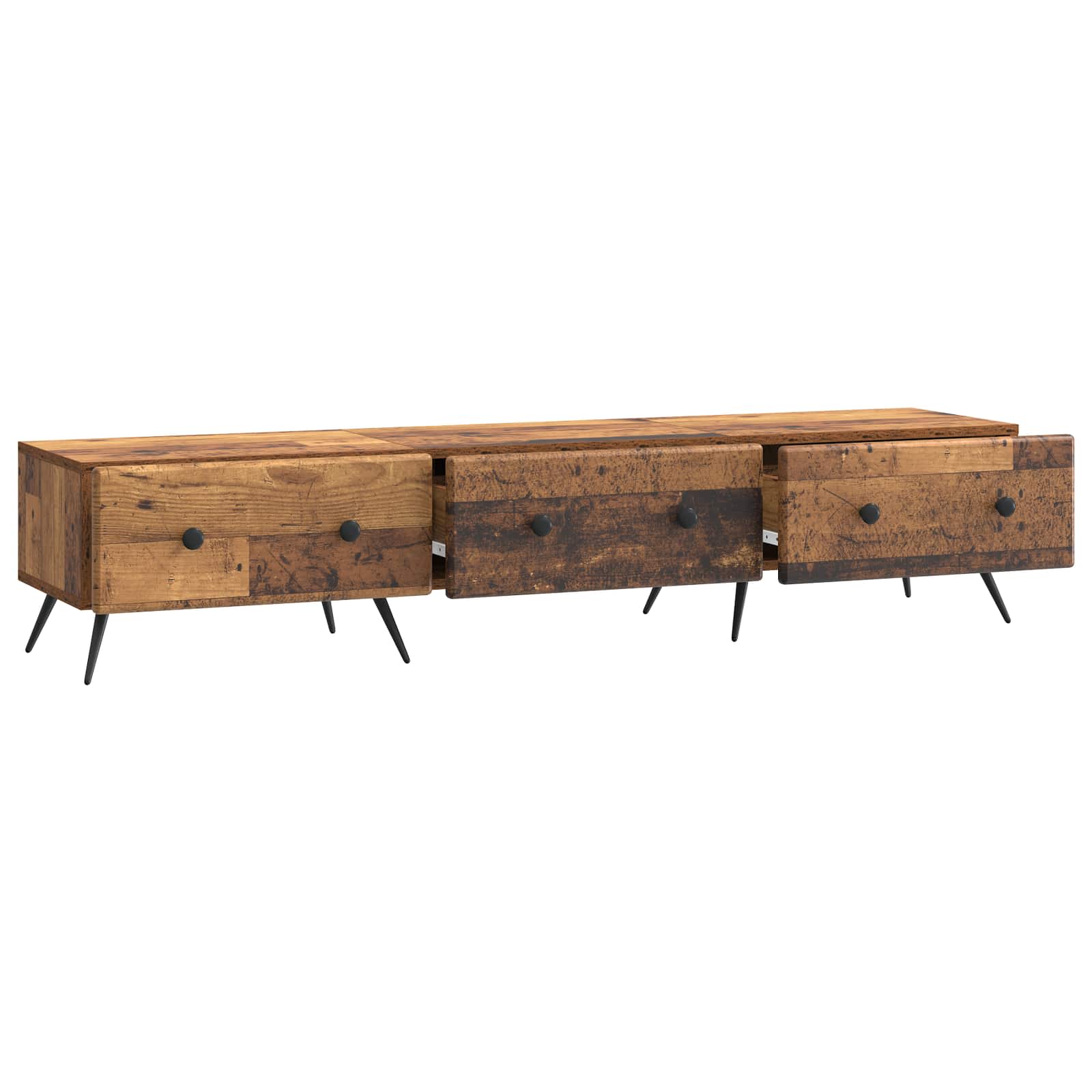 Televizora galdiņš Pārstrādāta koka 147 x 34,5 x 30 cm