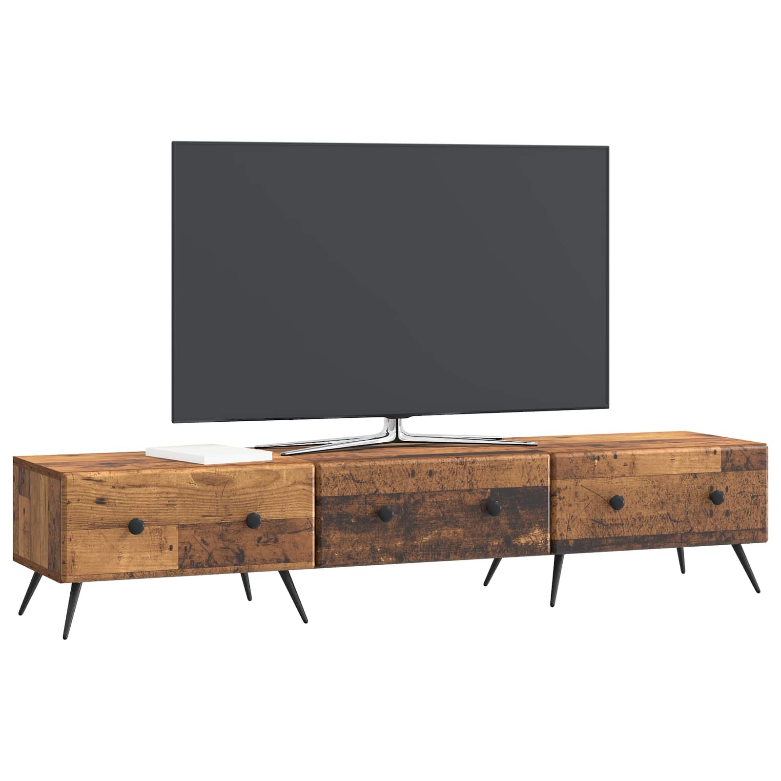 Televizora galdiņš Pārstrādāta koka 147 x 34,5 x 30 cm