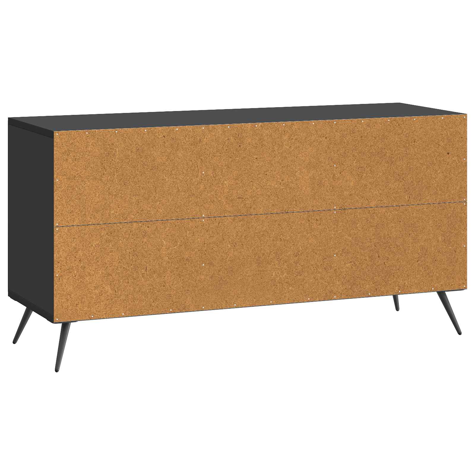 TV skapītis melns 99 x 34,5 x 50 cm apstrādāta koksne