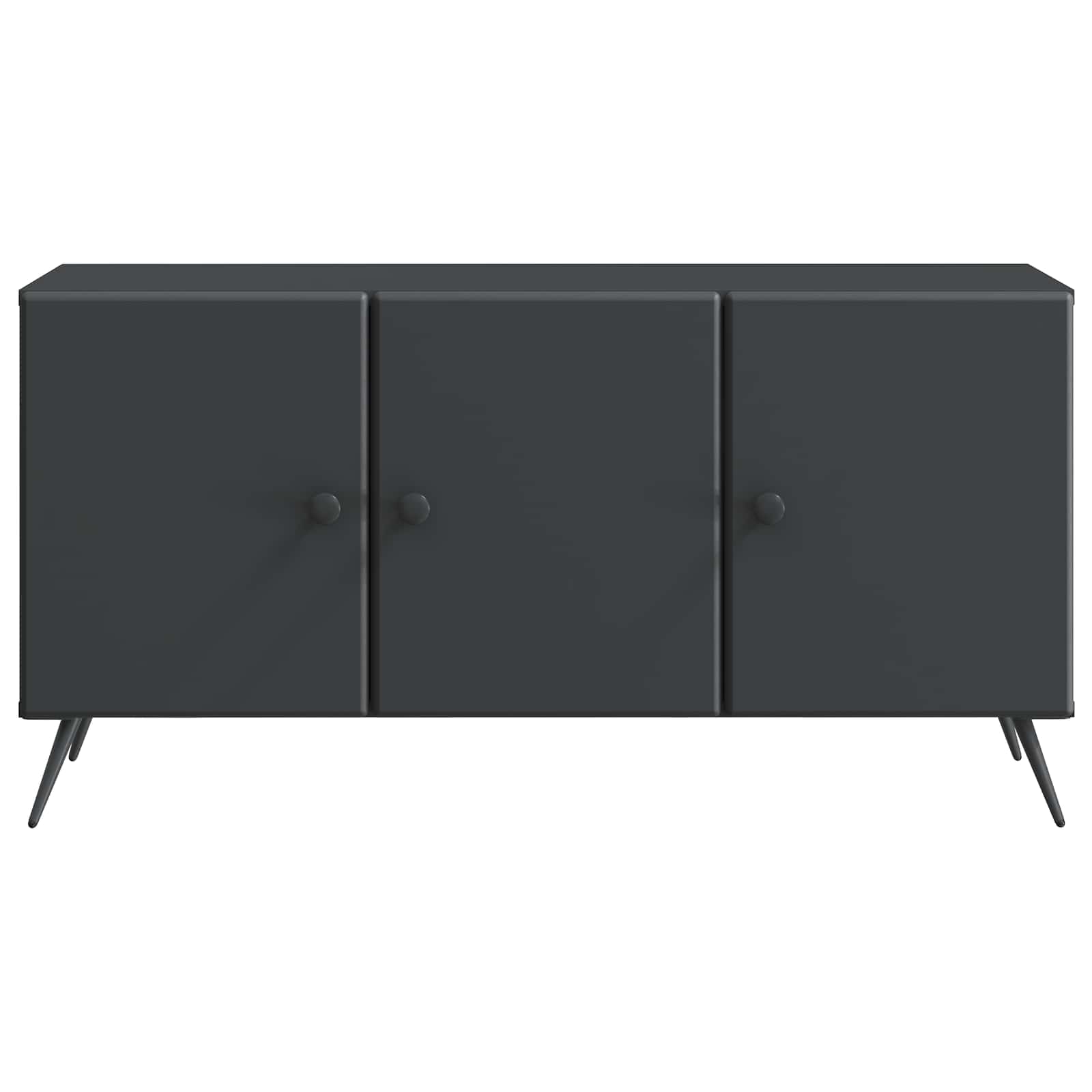 TV skapītis melns 99 x 34,5 x 50 cm apstrādāta koksne