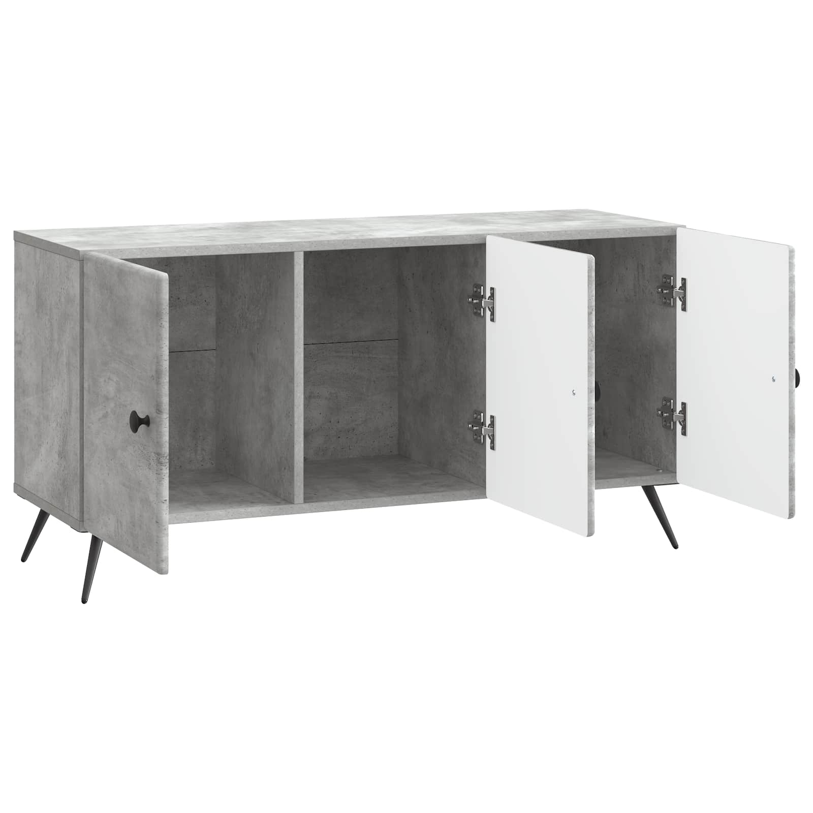 Televizoriaus spintelė Betono pilka 99 x 34,5 x 50 cm