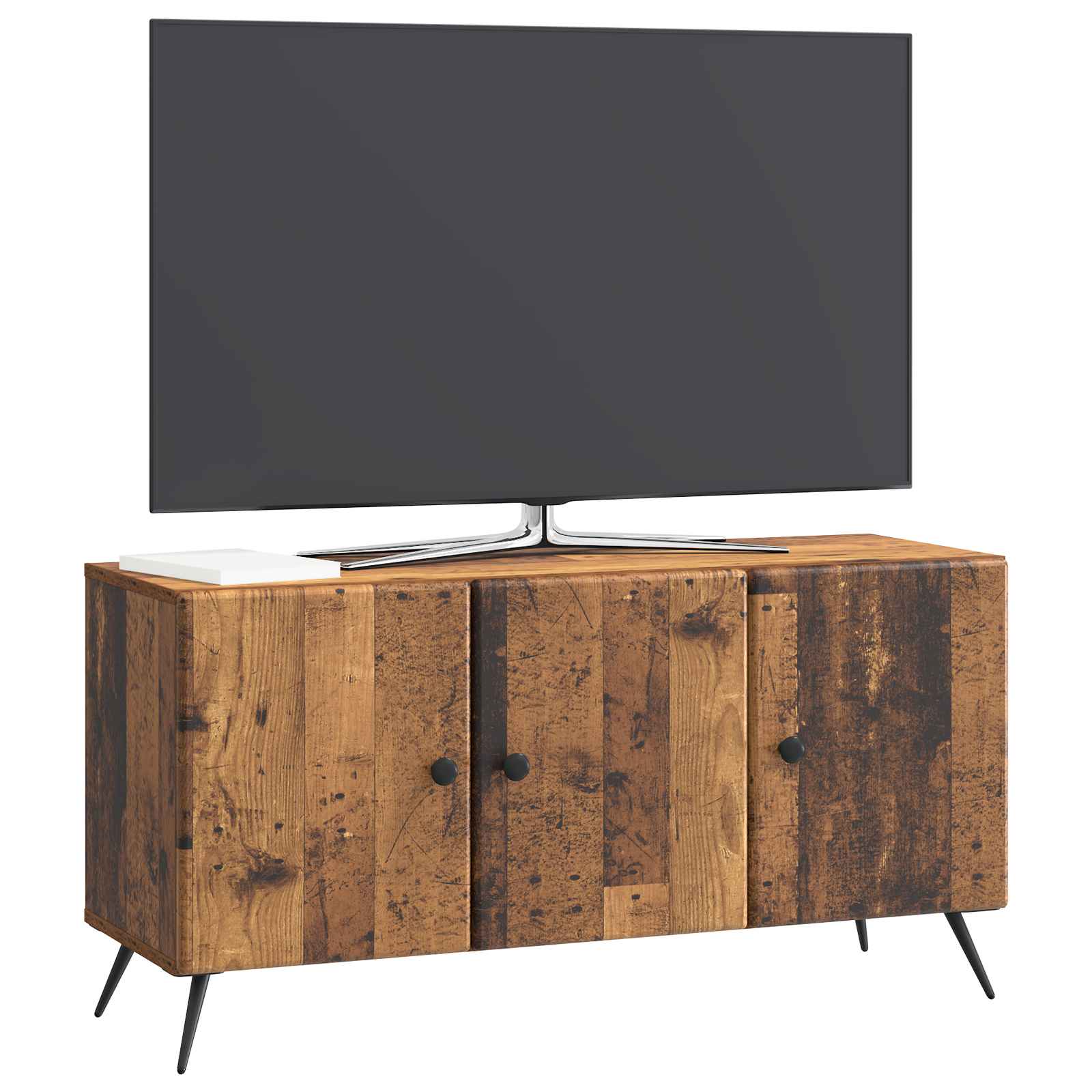 Televizora skapītis Novecota koka 99 x 34,5 x 50 cm