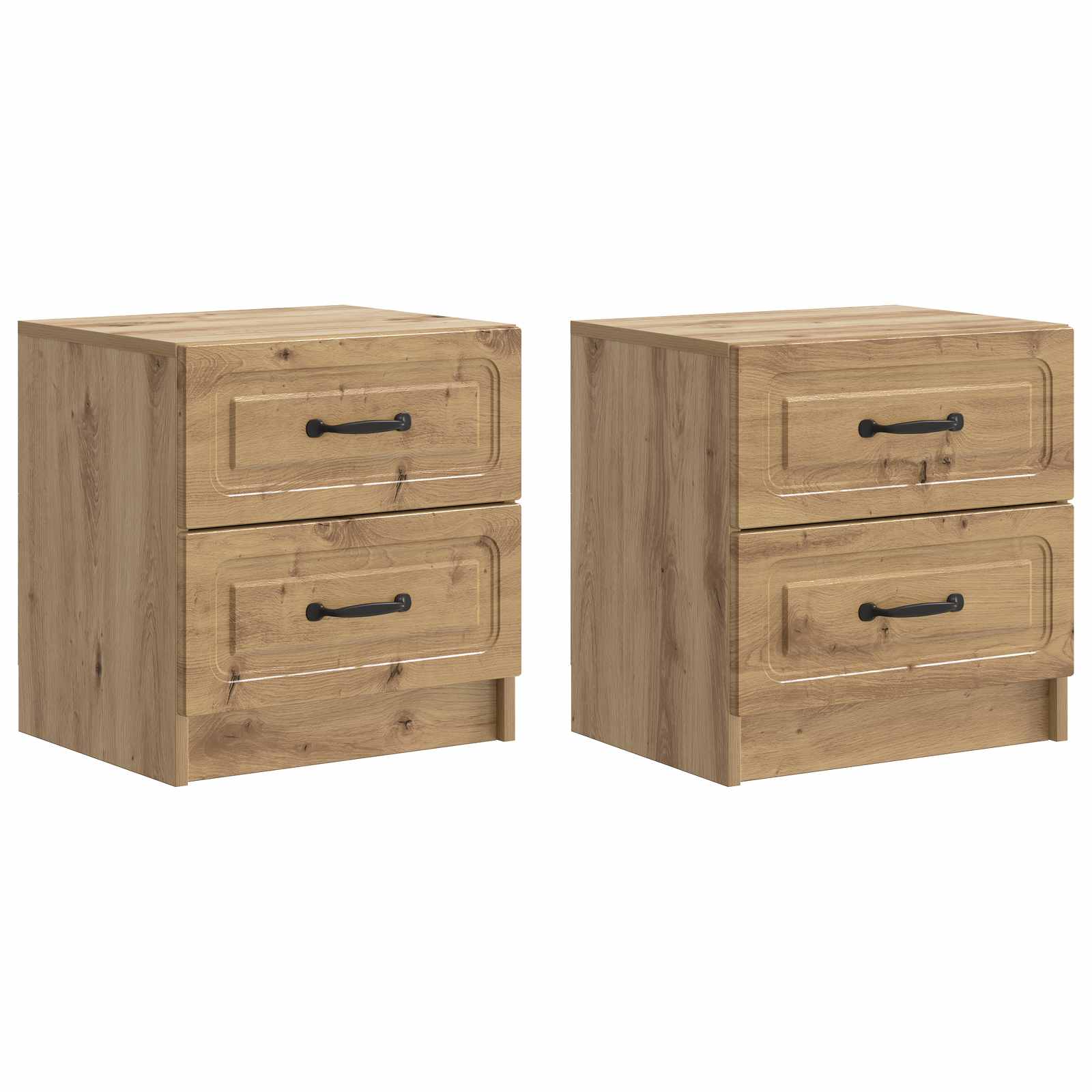 Šalia lovos spintelė 2 pcs Artisano ąžuolo 43 x 34,5 x 44,5 cm