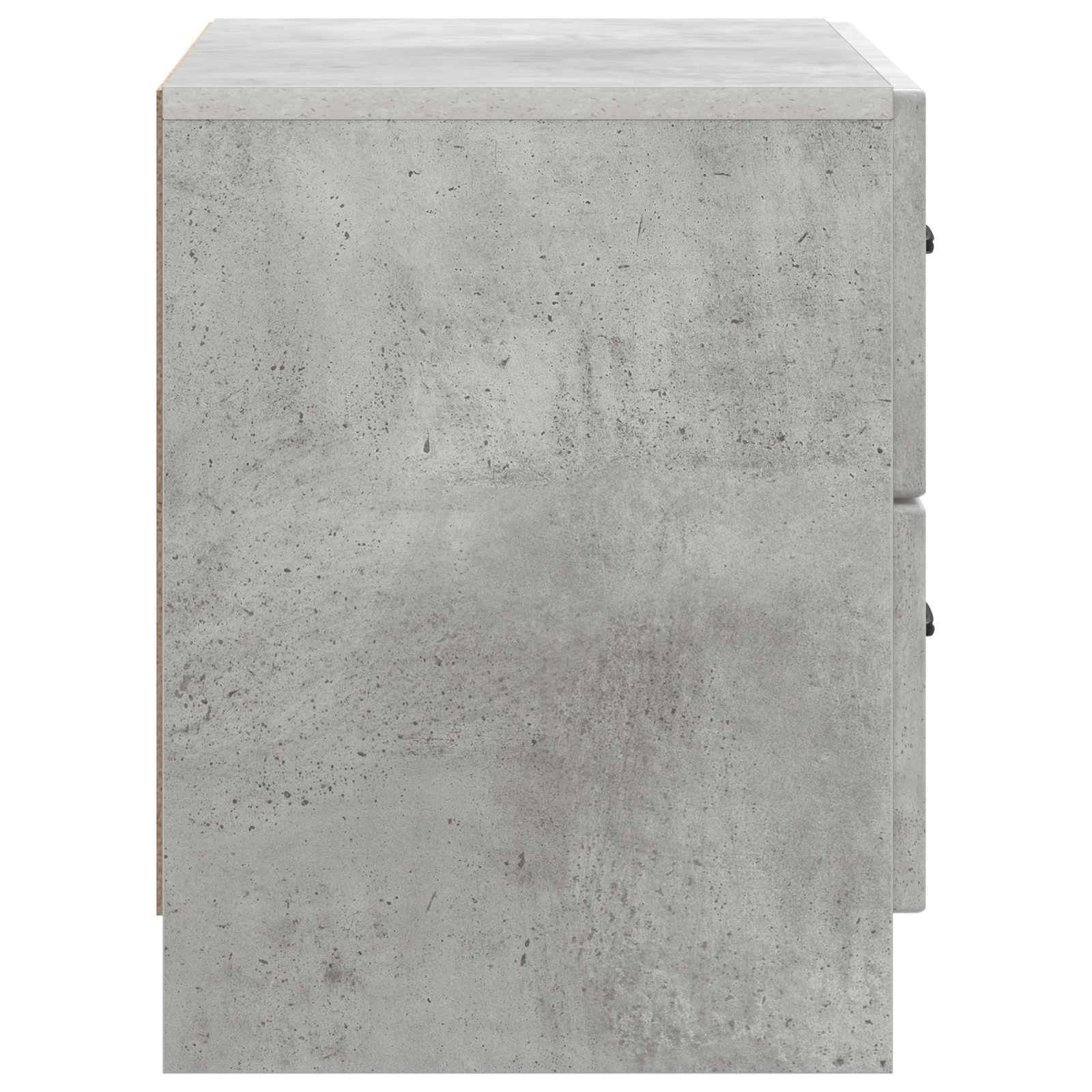 Šalia lovos spintelė Betono pilka 62 x 34,5 x 44,5 cm