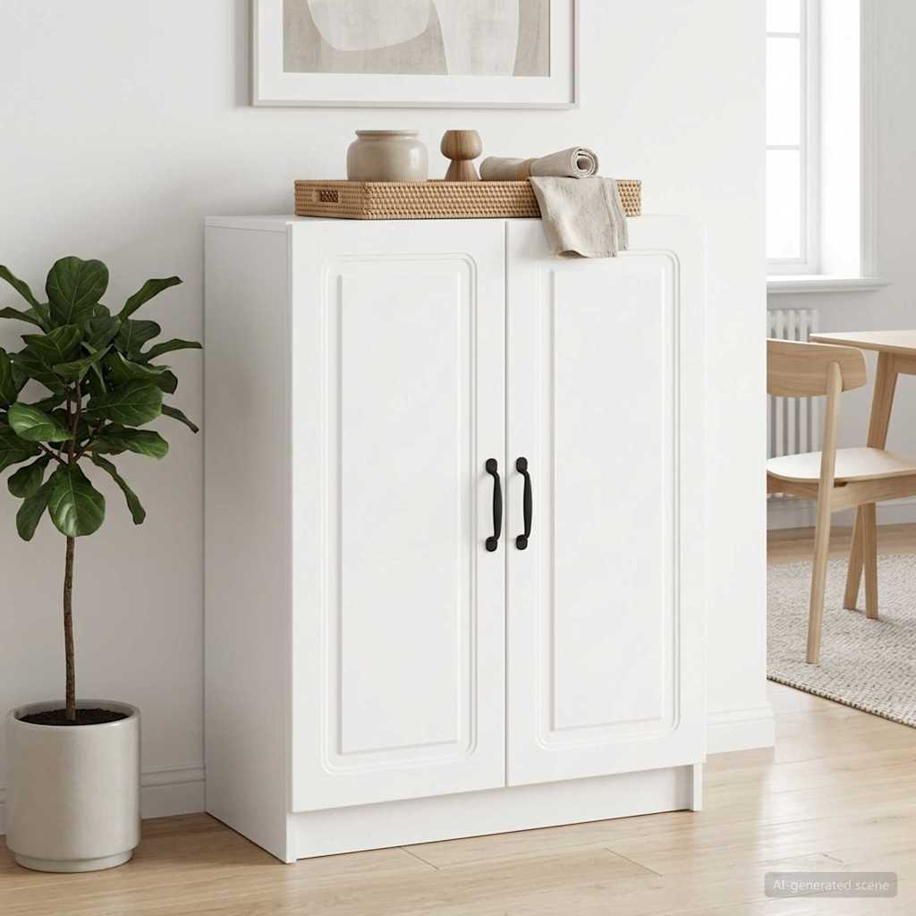 Kabalas Itin blizgi balta 66 x 34,5 x 87 cm Apdirbta mediena