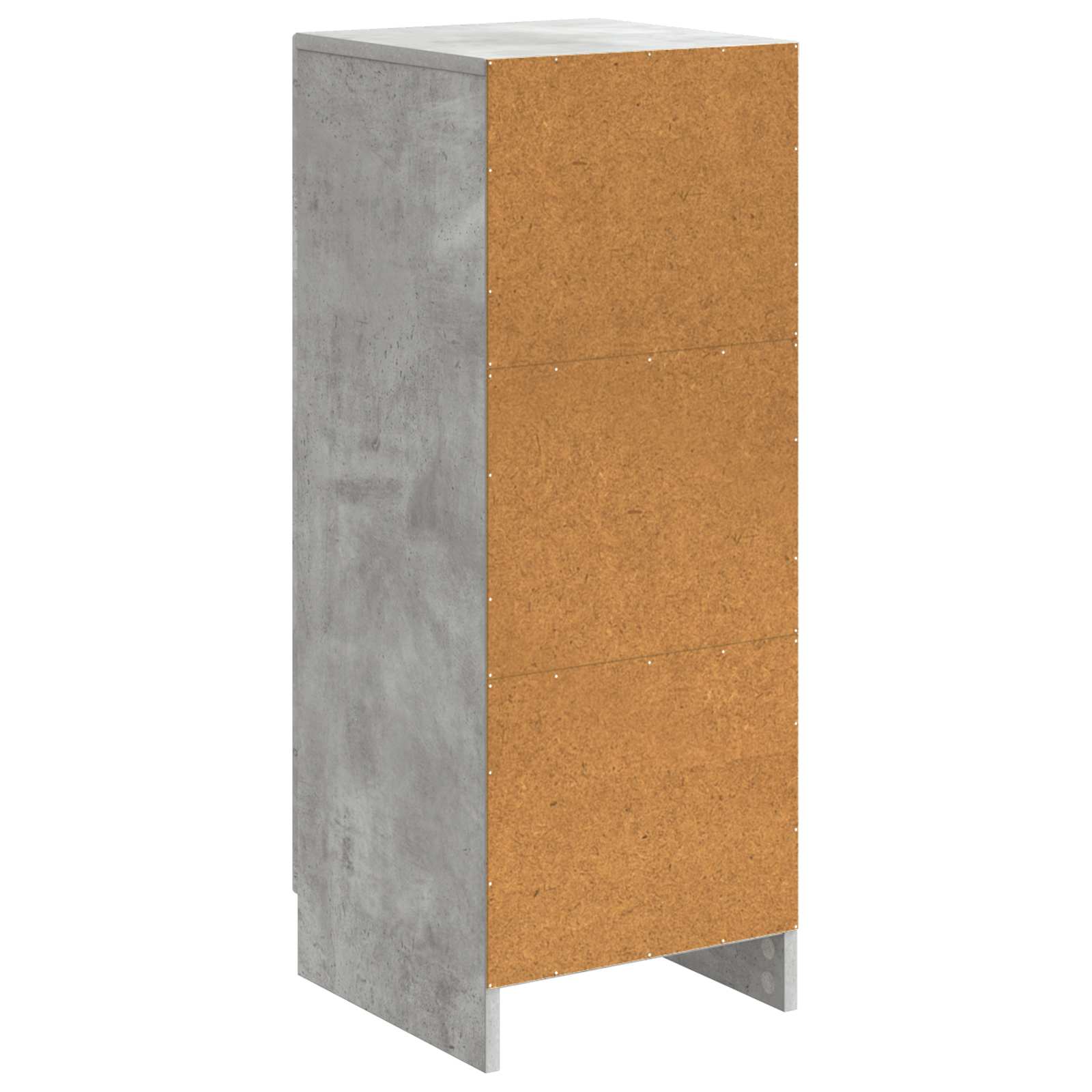Kabalas Betono pilka 33 x 34,5 x 87 cm Apdirbta mediena